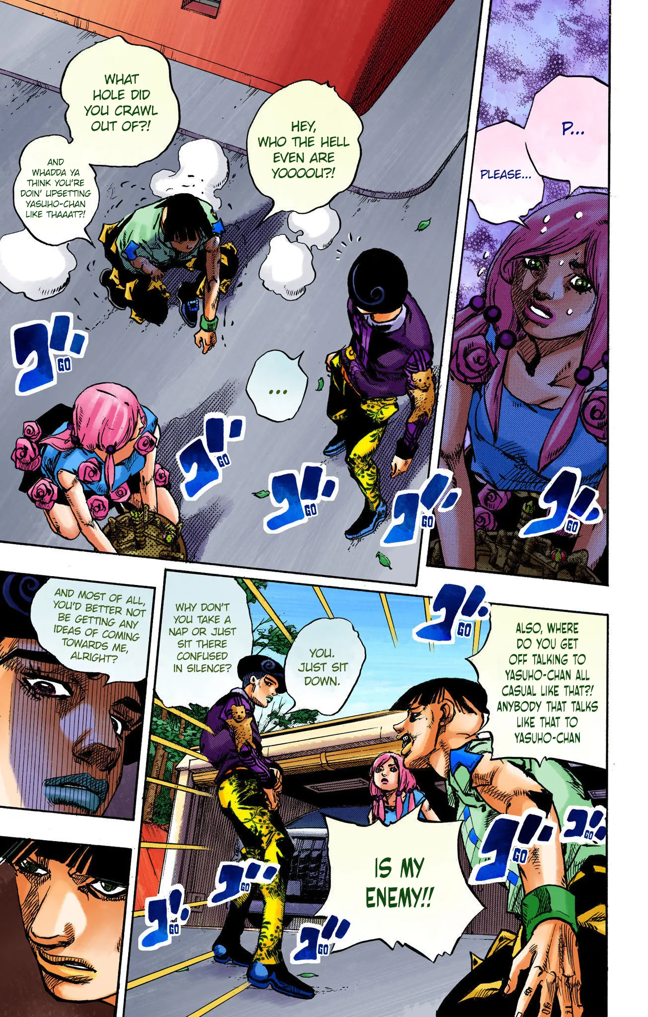 JoJo's Bizarre Adventure, Part 8: JoJolion Colored Manga, chapter 104, page 24