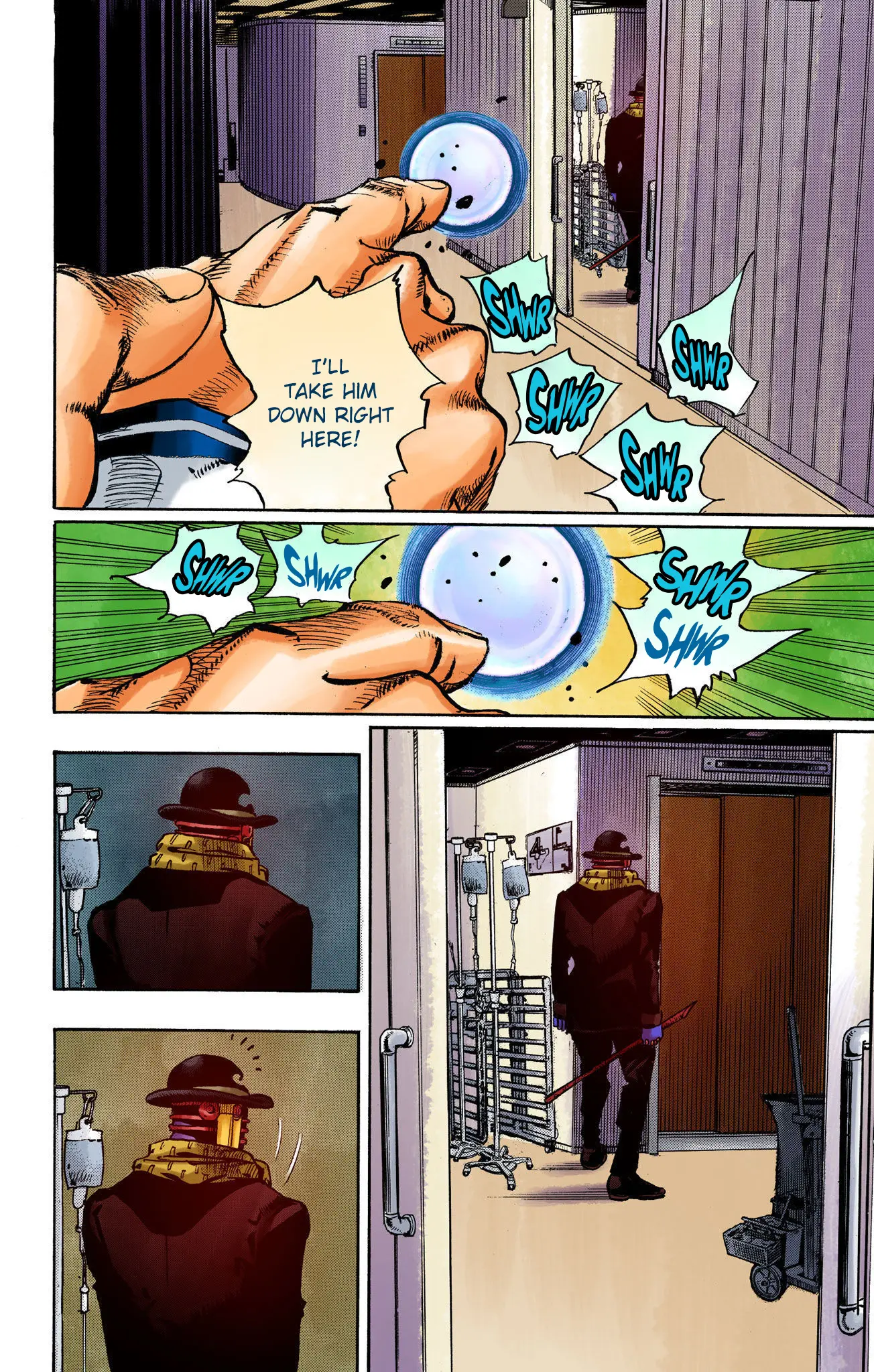 JoJo's Bizarre Adventure, Part 8: JoJolion Colored Manga, chapter 104, page 33