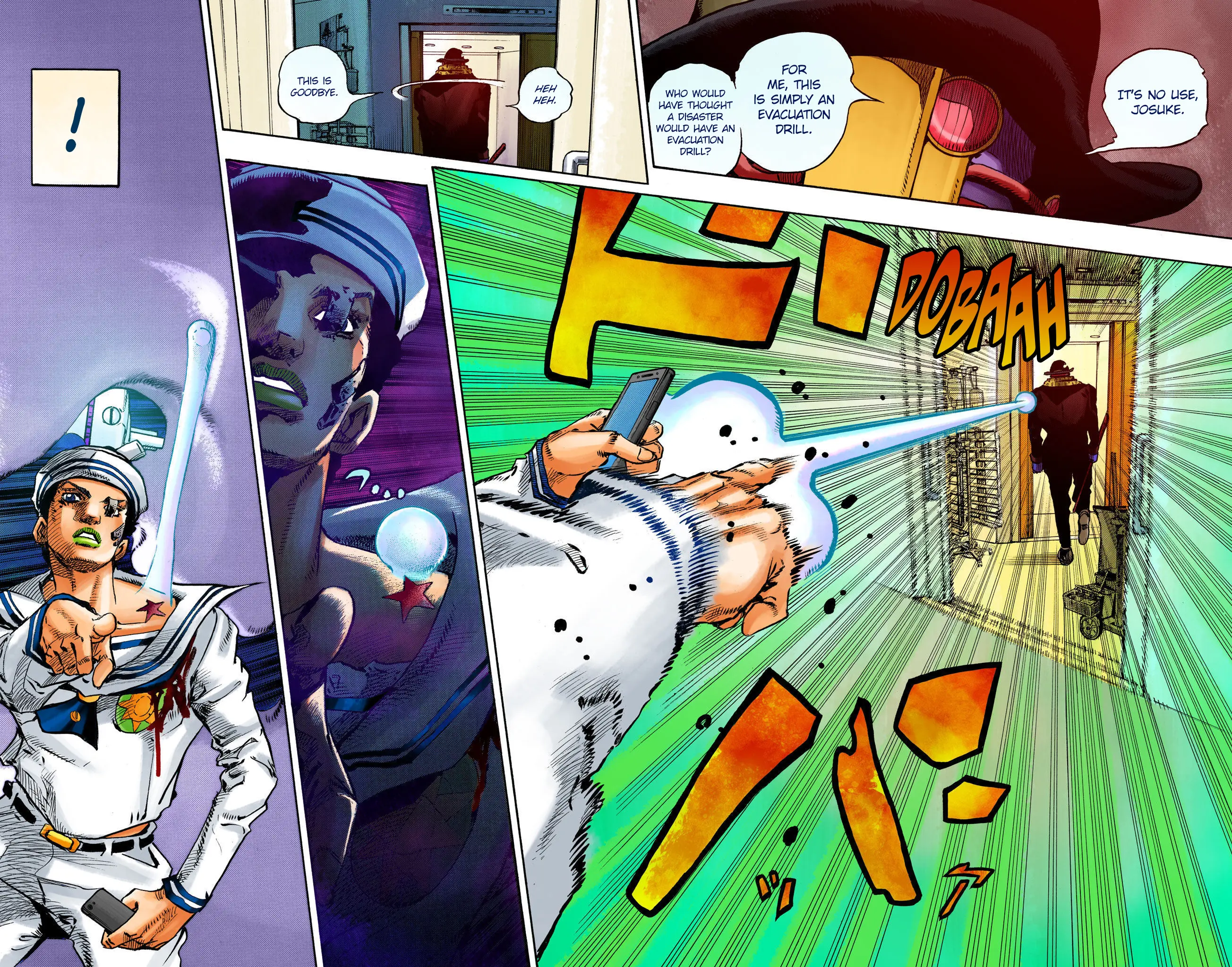 JoJo's Bizarre Adventure, Part 8: JoJolion Colored Manga, chapter 104, page 35