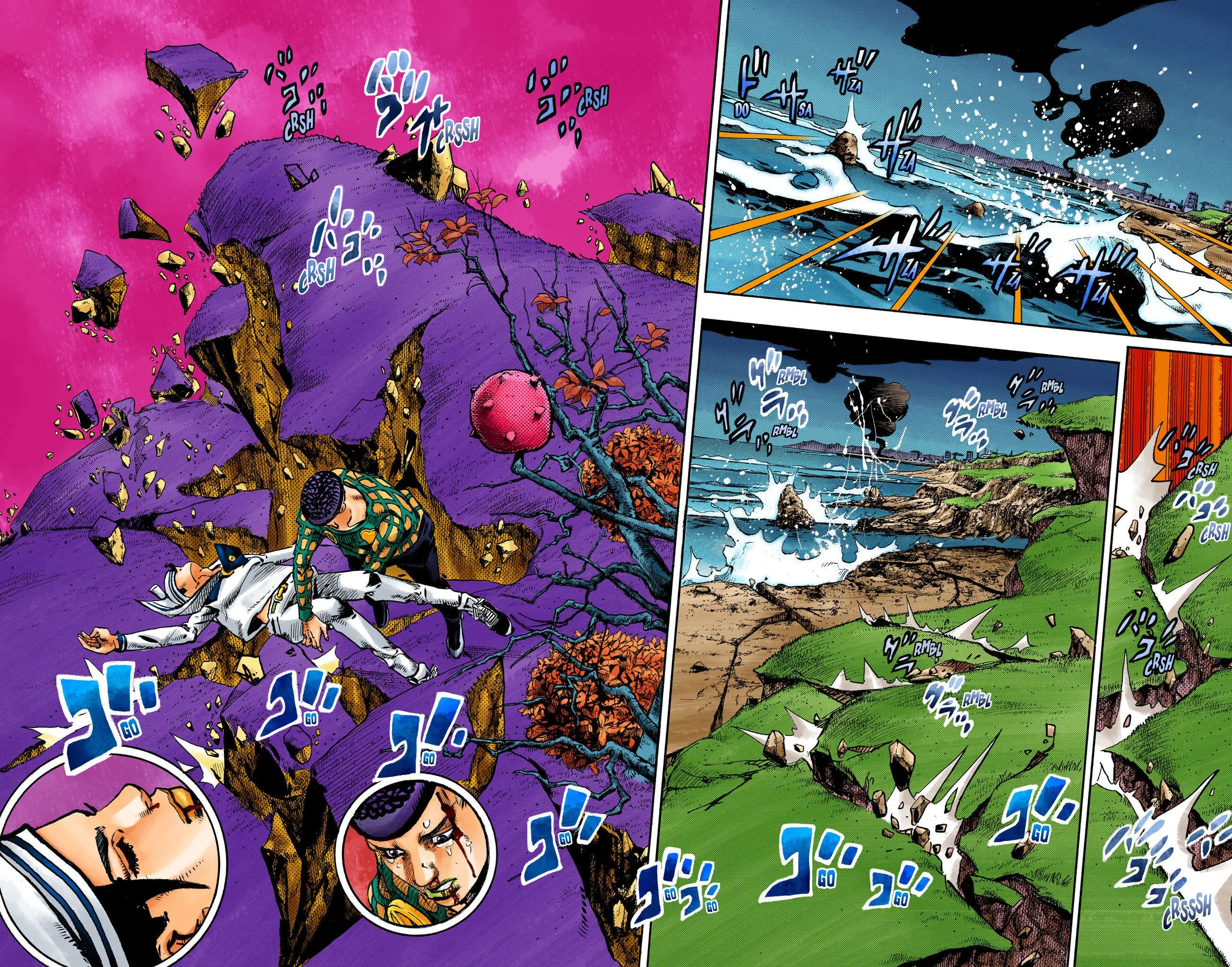 JoJo's Bizarre Adventure, Part 8: JoJolion Colored Manga, chapter 105, page 2