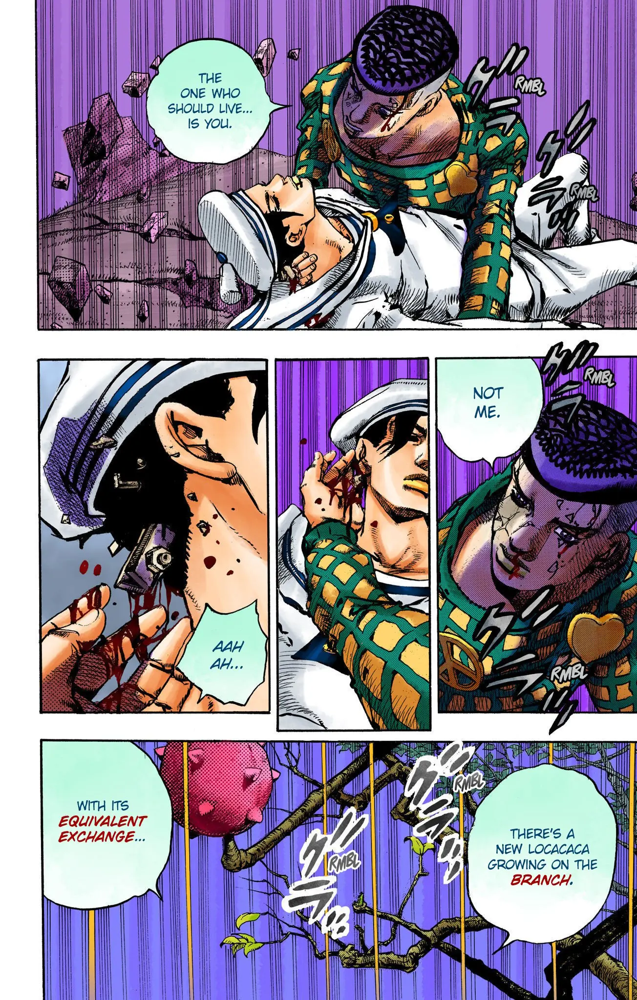 JoJo's Bizarre Adventure, Part 8: JoJolion Colored Manga, chapter 105, page 3