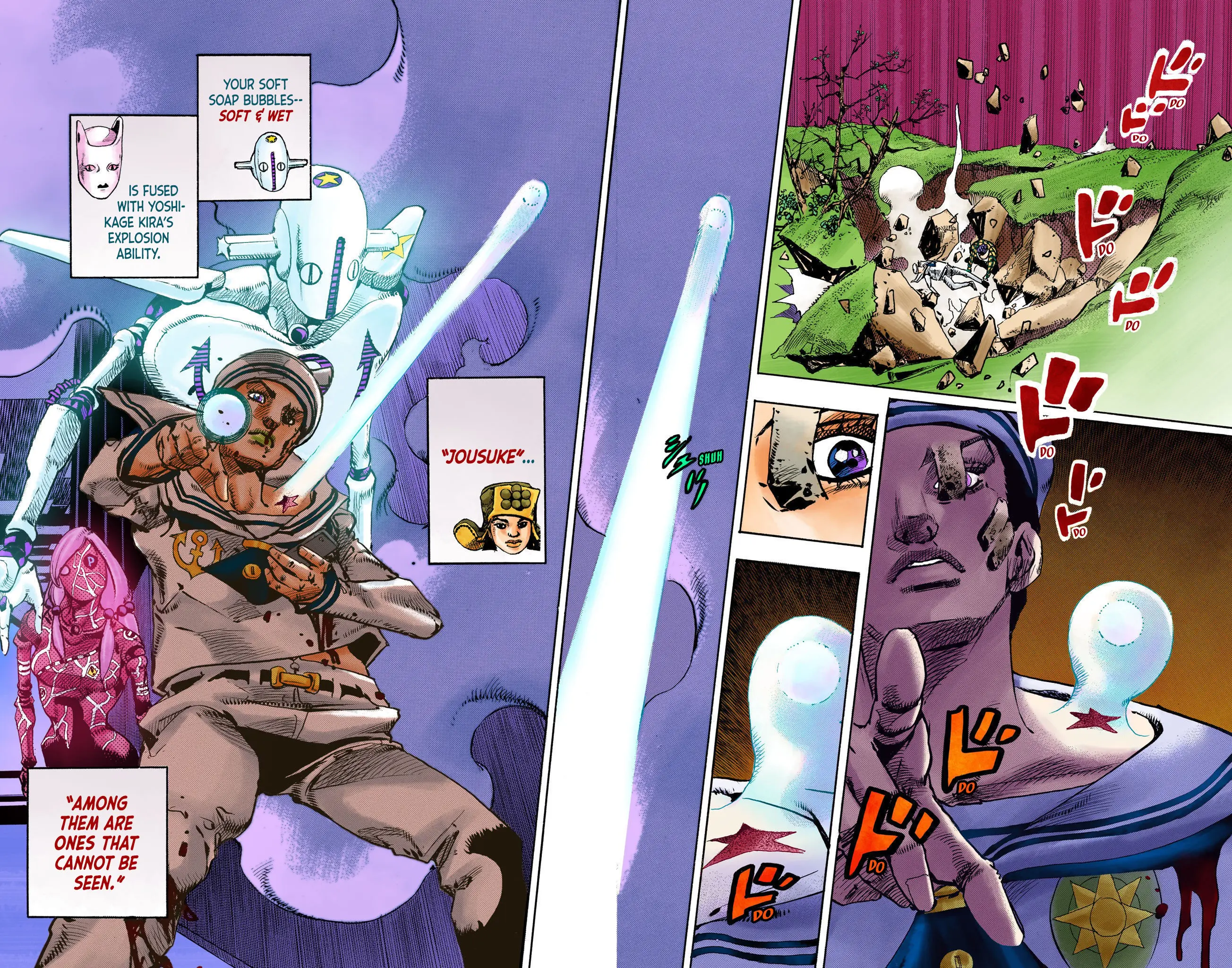 JoJo's Bizarre Adventure, Part 8: JoJolion Colored Manga, chapter 105, page 5