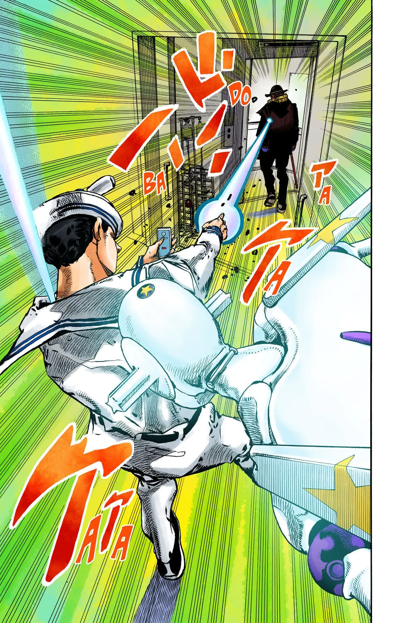 JoJo's Bizarre Adventure, Part 8: JoJolion Colored Manga, chapter 105, page 7