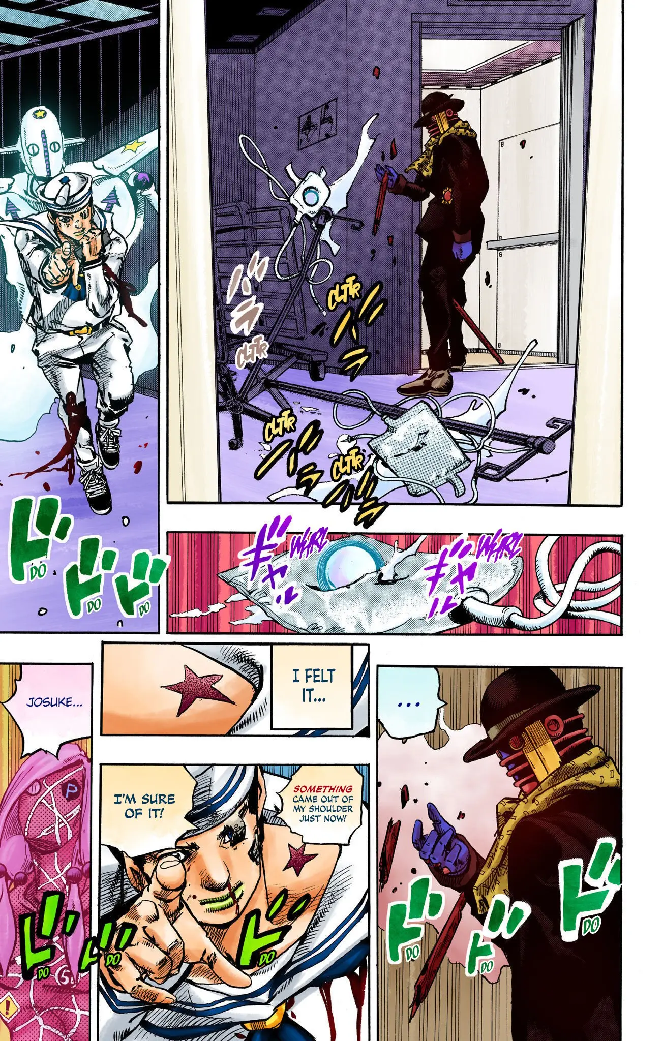 JoJo's Bizarre Adventure, Part 8: JoJolion Colored Manga, chapter 105, page 9