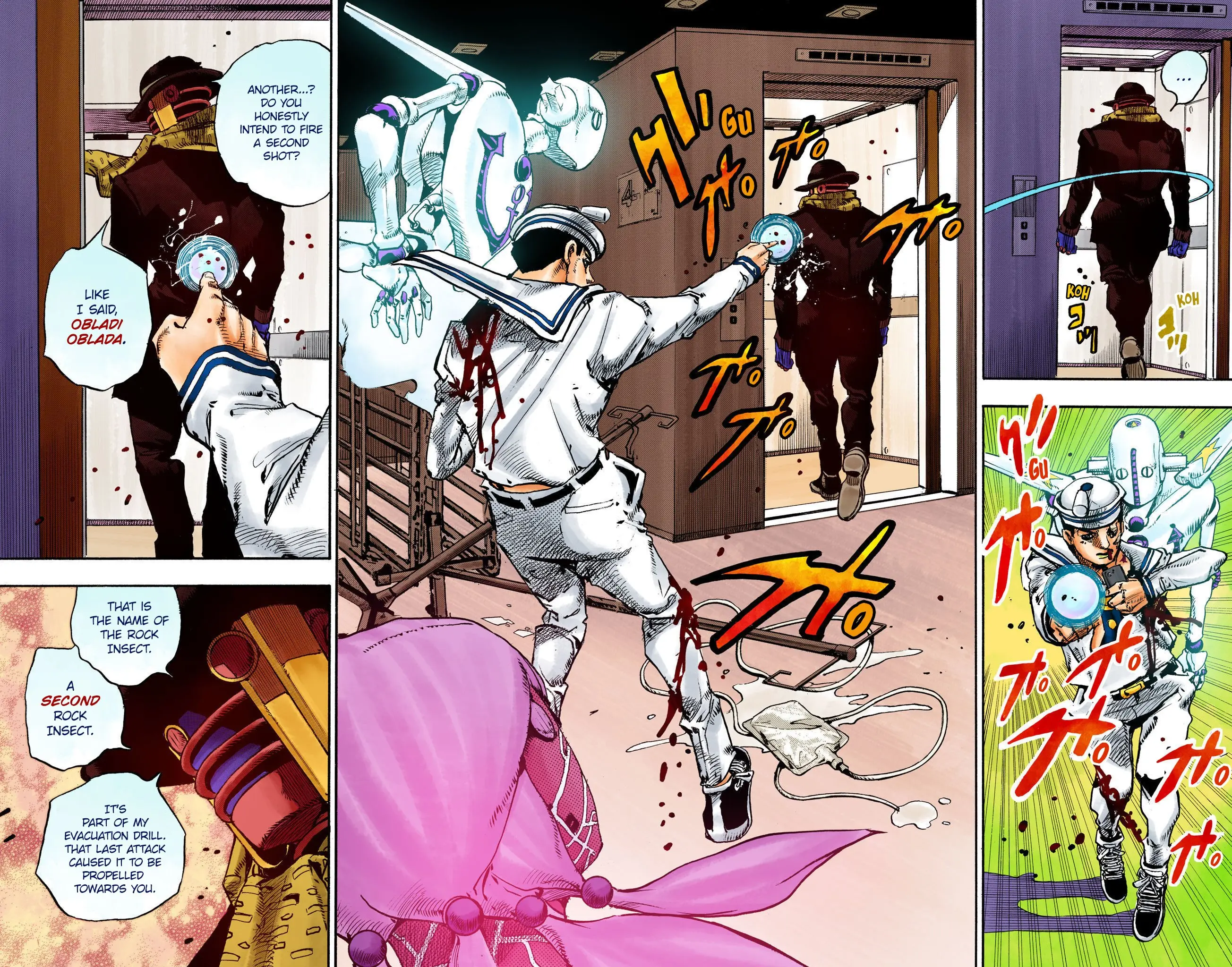 JoJo's Bizarre Adventure, Part 8: JoJolion Colored Manga, chapter 105, page 10