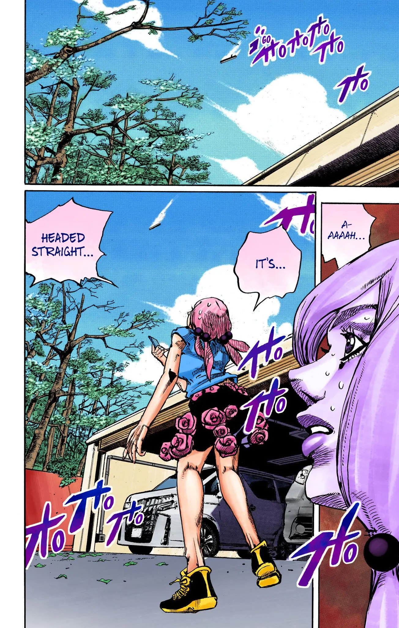JoJo's Bizarre Adventure, Part 8: JoJolion Colored Manga, chapter 105, page 18