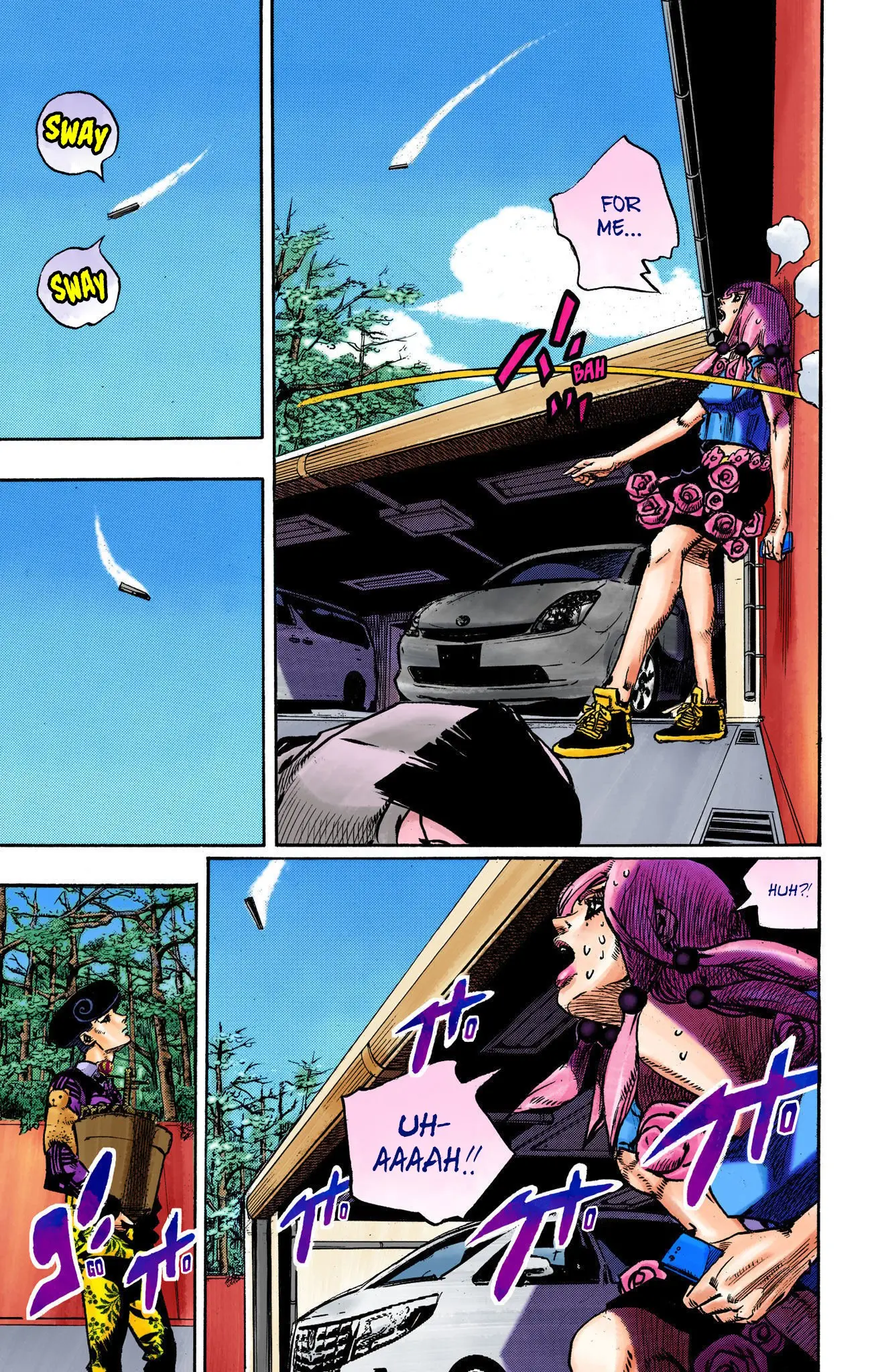 JoJo's Bizarre Adventure, Part 8: JoJolion Colored Manga, chapter 105, page 19