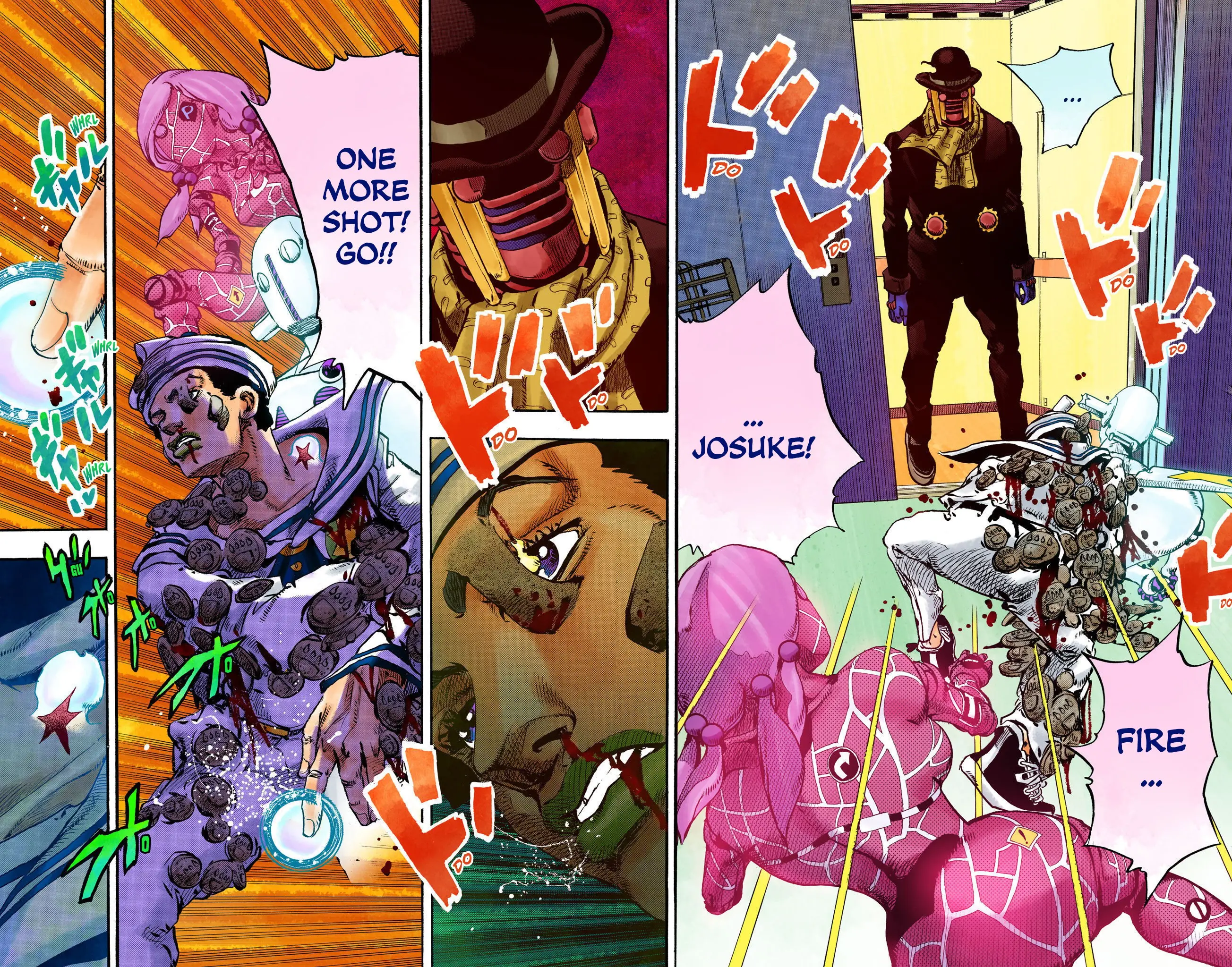 JoJo's Bizarre Adventure, Part 8: JoJolion Colored Manga, chapter 105, page 24
