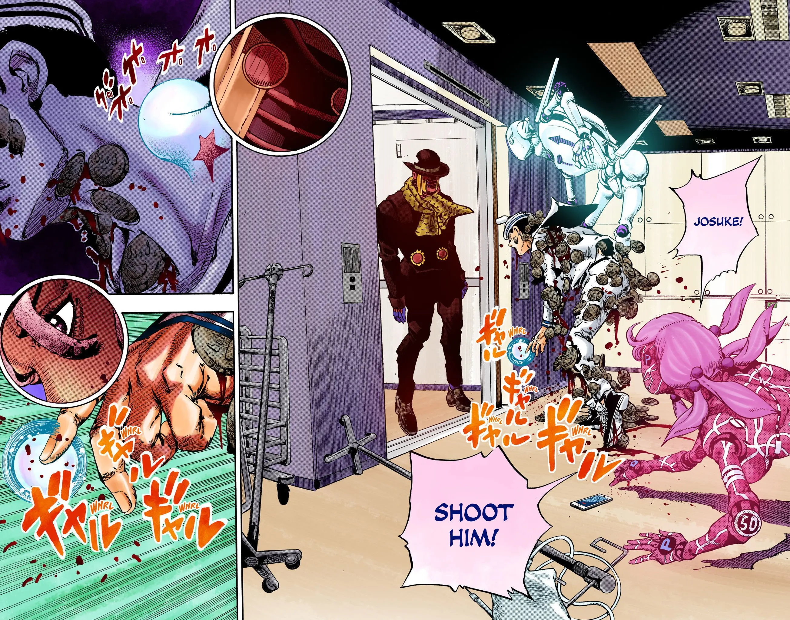 JoJo's Bizarre Adventure, Part 8: JoJolion Colored Manga, chapter 105, page 26