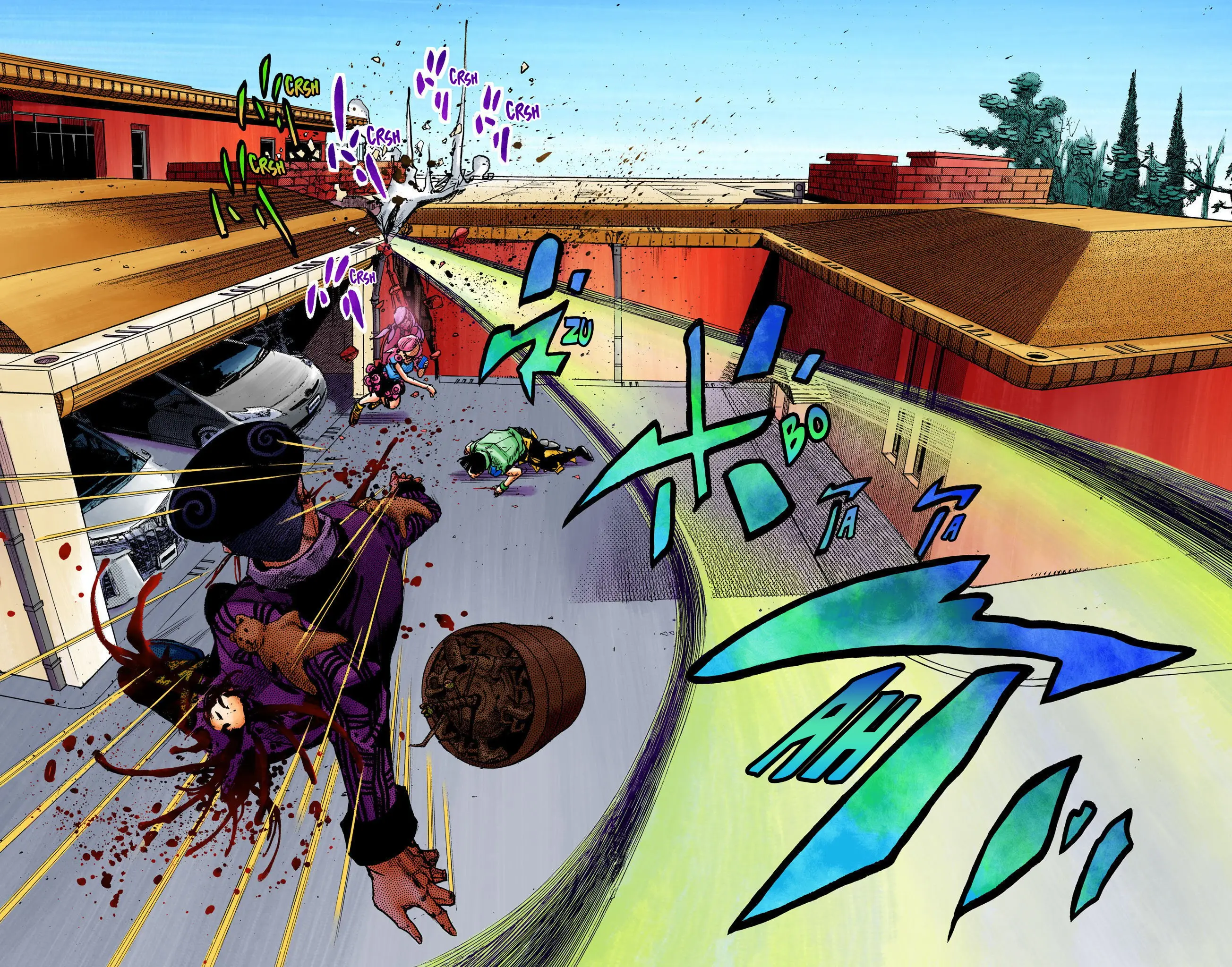 JoJo's Bizarre Adventure, Part 8: JoJolion Colored Manga, chapter 106, page 8