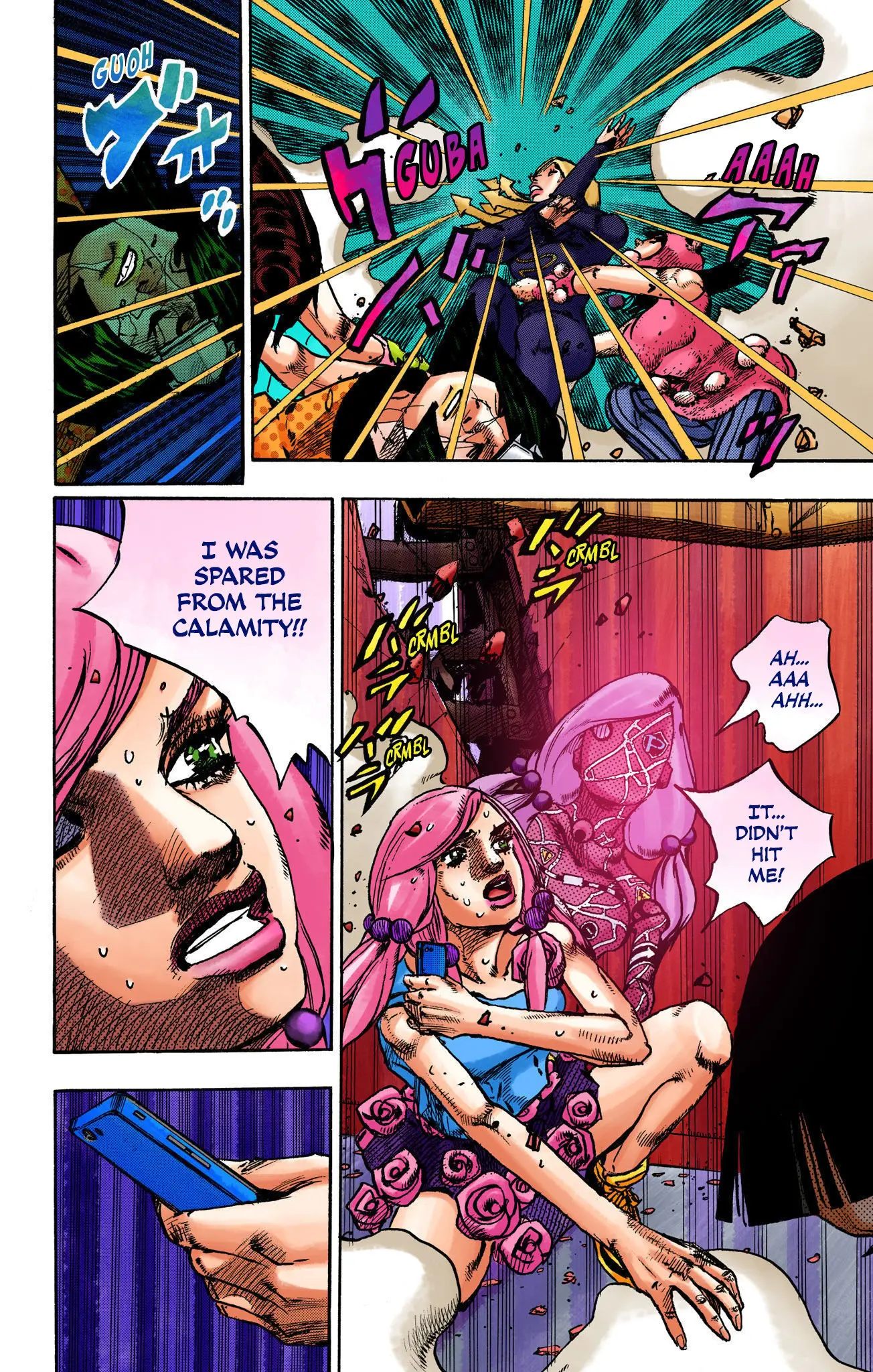 JoJo's Bizarre Adventure, Part 8: JoJolion Colored Manga, chapter 106, page 10