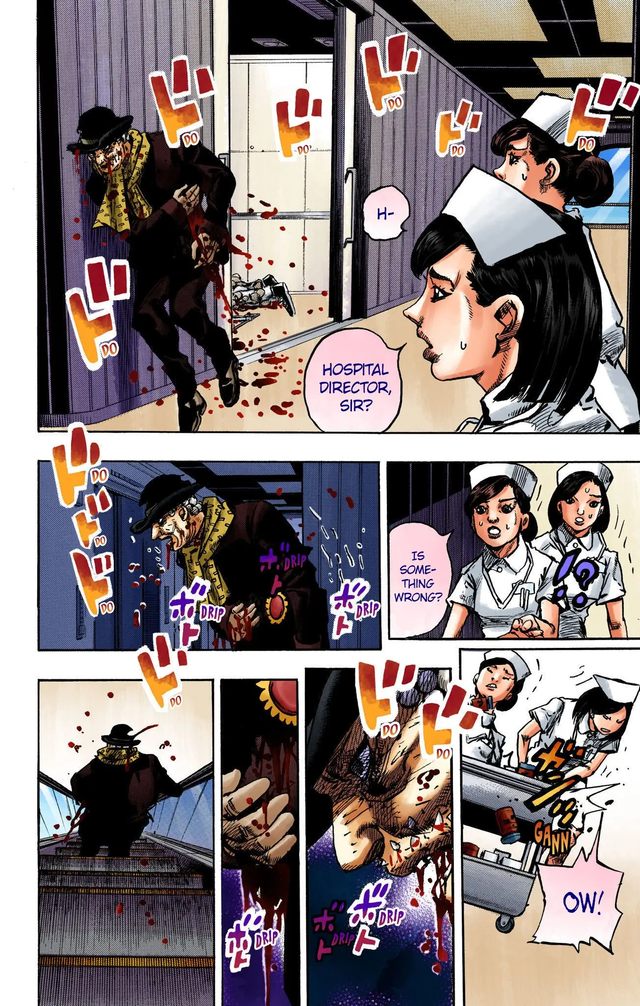 JoJo's Bizarre Adventure, Part 8: JoJolion Colored Manga, chapter 106, page 12