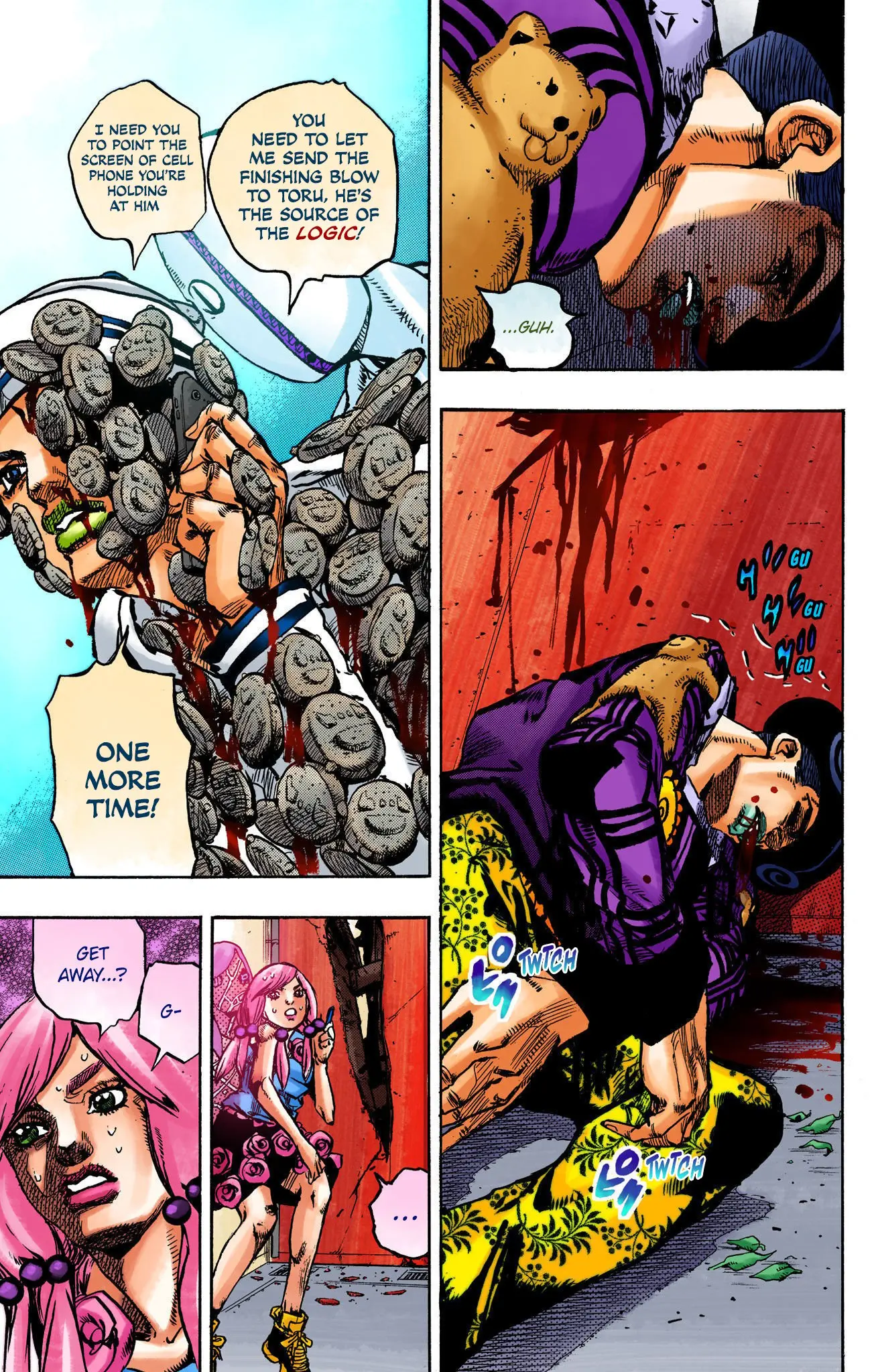 JoJo's Bizarre Adventure, Part 8: JoJolion Colored Manga, chapter 106, page 17