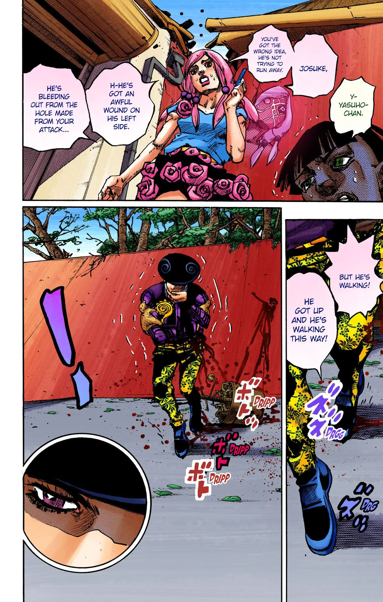 JoJo's Bizarre Adventure, Part 8: JoJolion Colored Manga, chapter 106, page 18