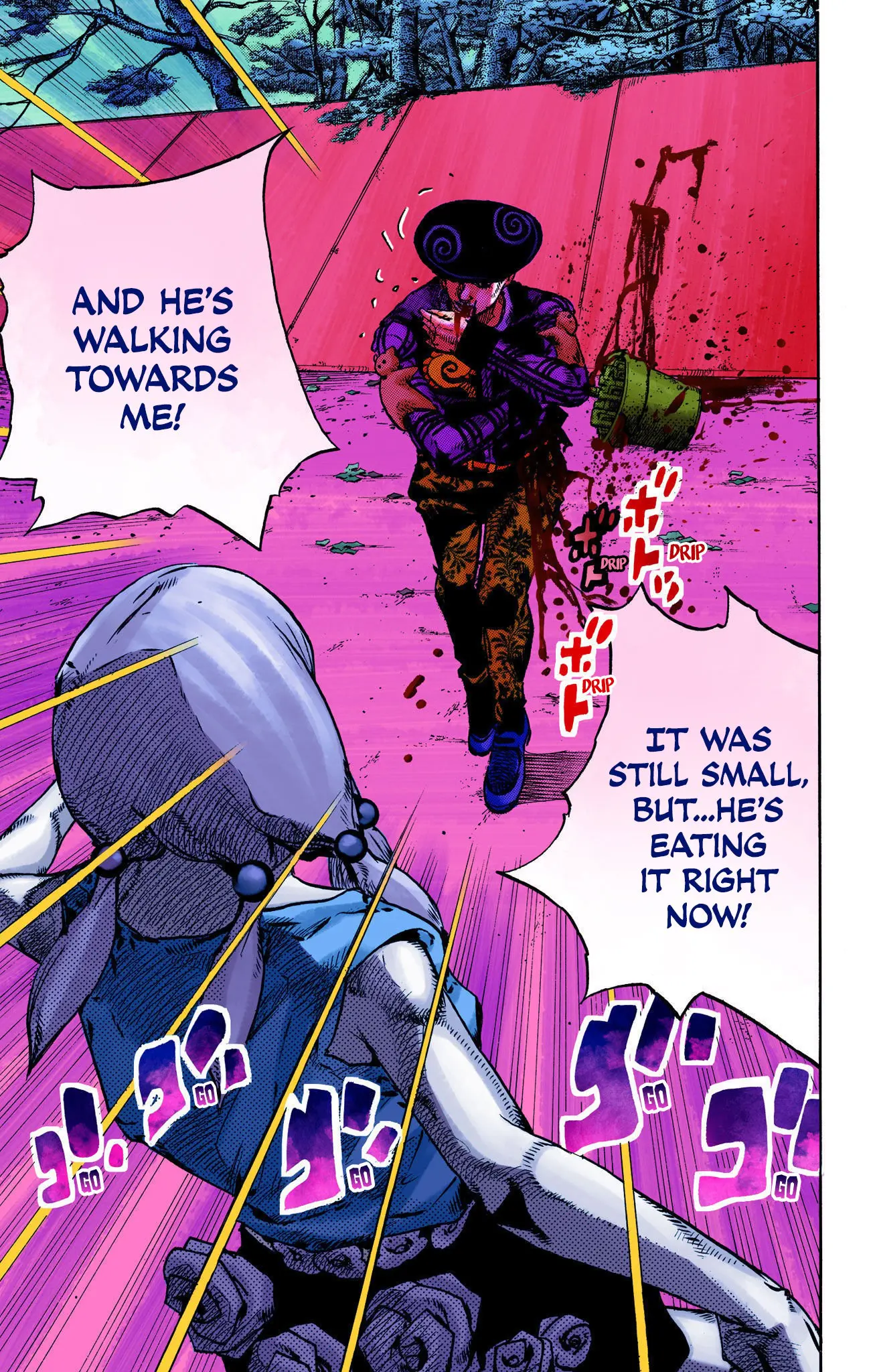 JoJo's Bizarre Adventure, Part 8: JoJolion Colored Manga, chapter 106, page 21