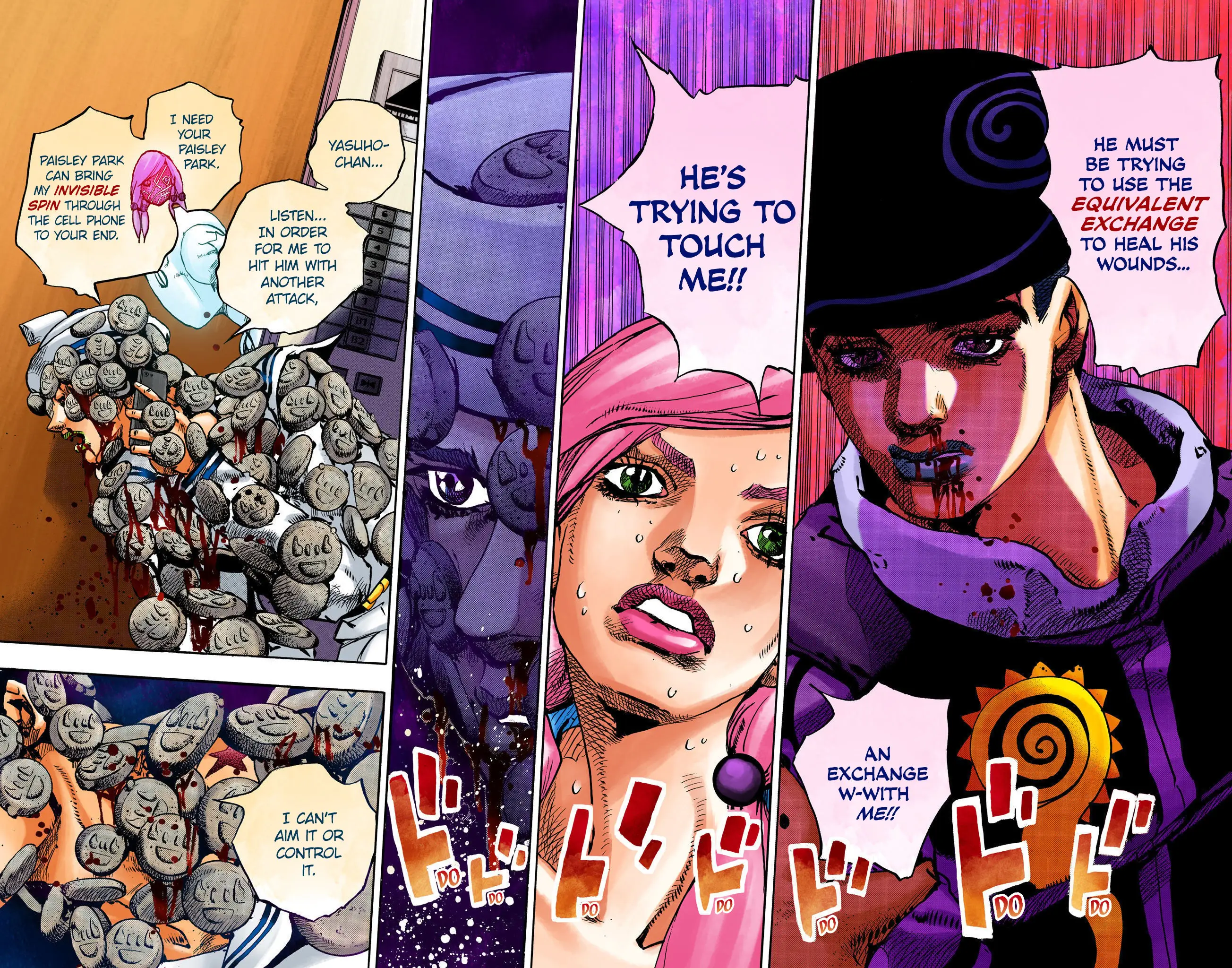 JoJo's Bizarre Adventure, Part 8: JoJolion Colored Manga, chapter 106, page 22