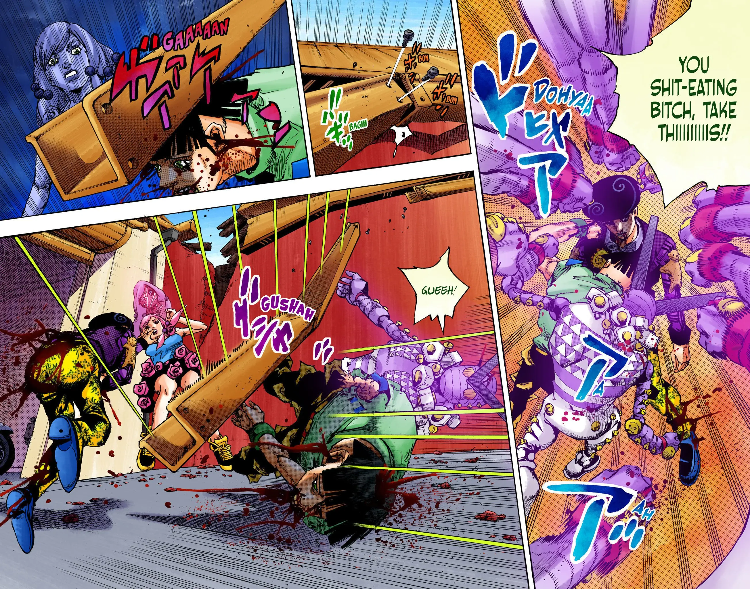 JoJo's Bizarre Adventure, Part 8: JoJolion Colored Manga, chapter 106, page 24