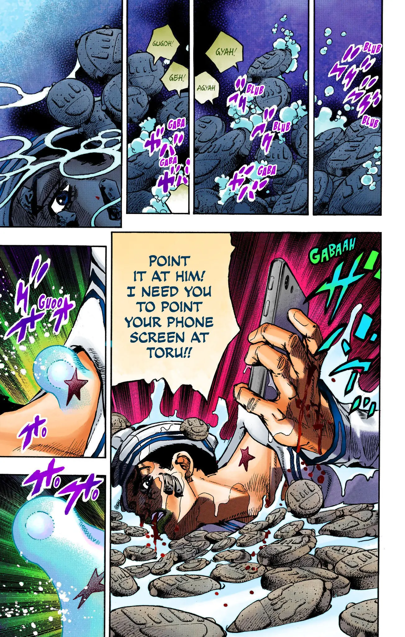 JoJo's Bizarre Adventure, Part 8: JoJolion Colored Manga, chapter 106, page 27