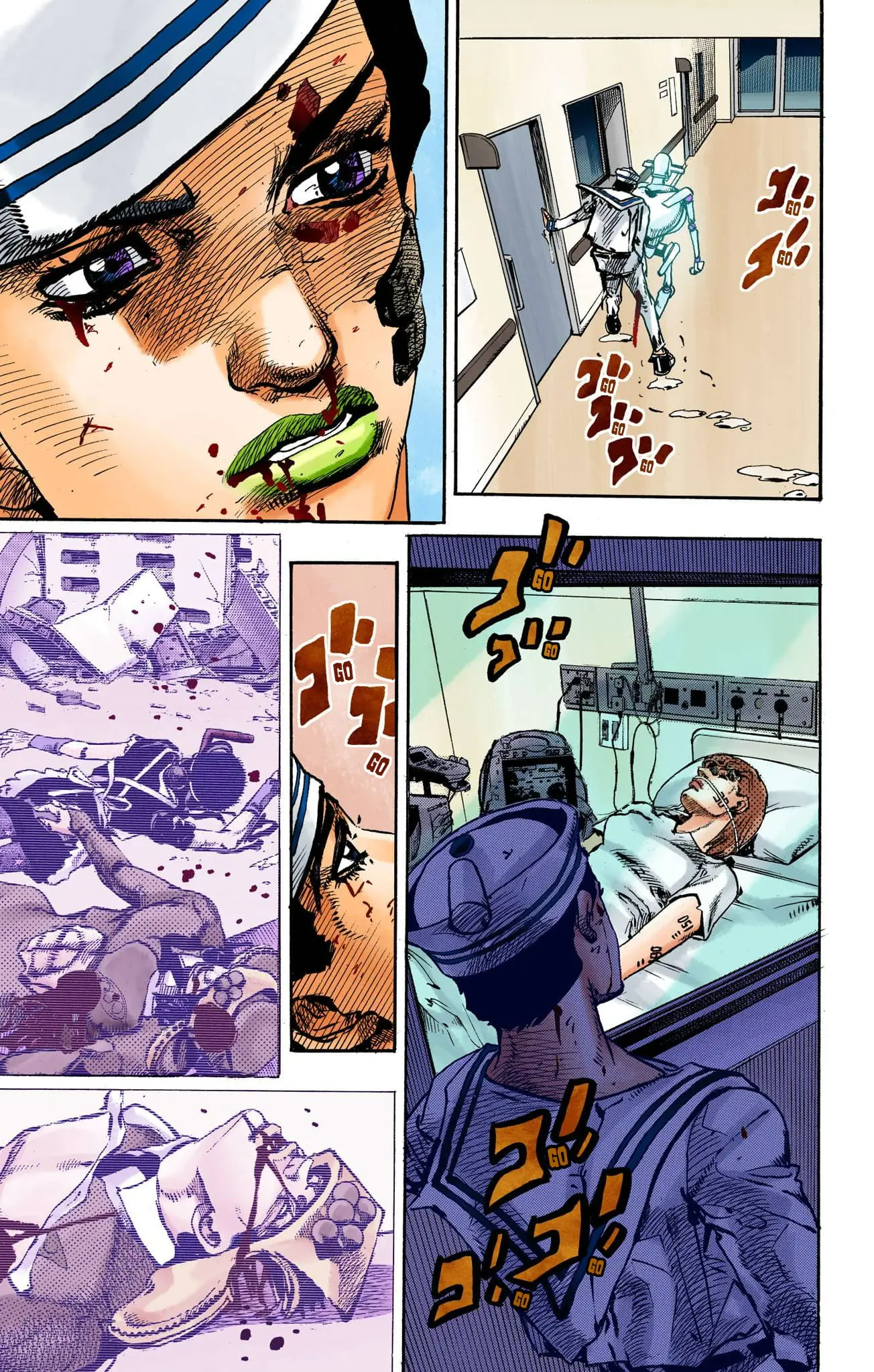 JoJo's Bizarre Adventure, Part 8: JoJolion Colored Manga, chapter 107, page 8