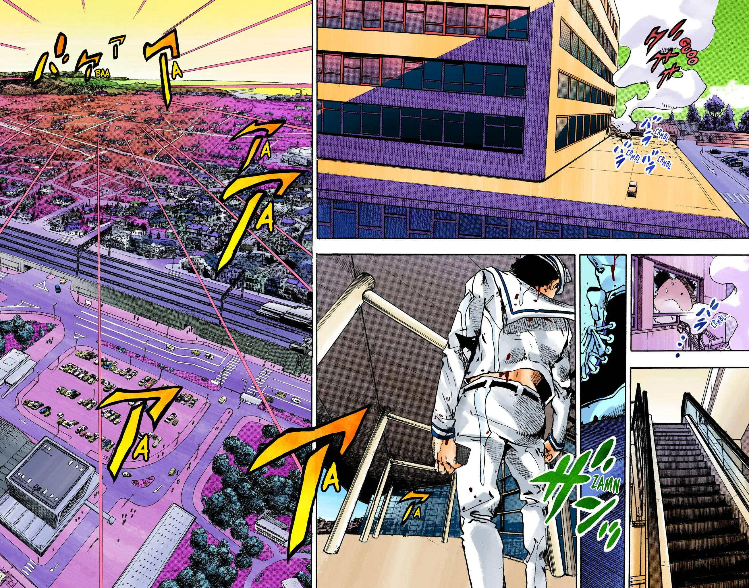 JoJo's Bizarre Adventure, Part 8: JoJolion Colored Manga, chapter 107, page 9