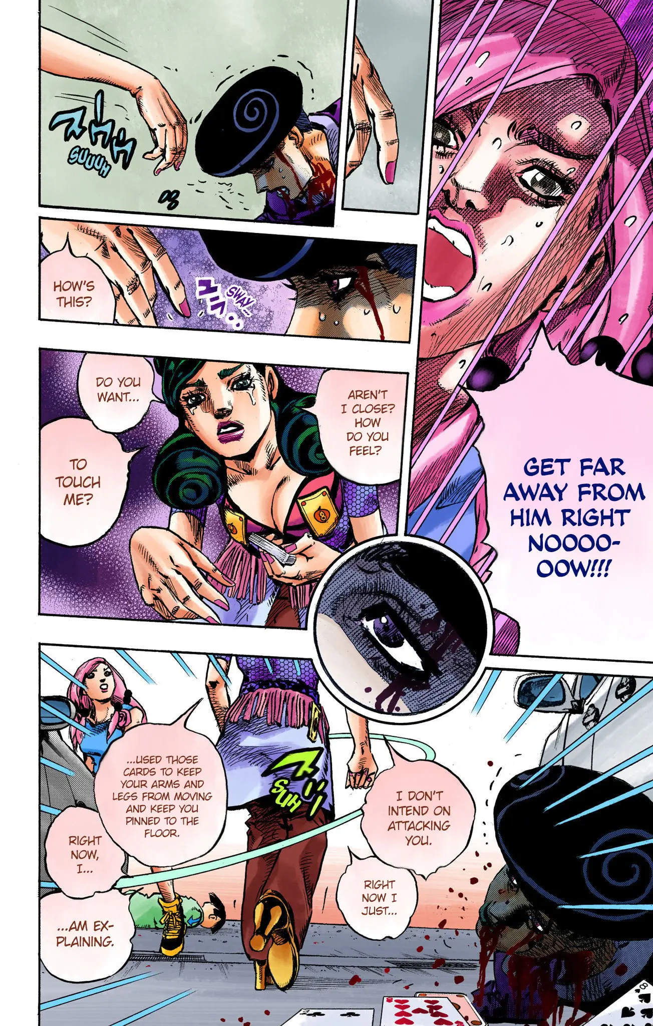 JoJo's Bizarre Adventure, Part 8: JoJolion Colored Manga, chapter 107, page 28