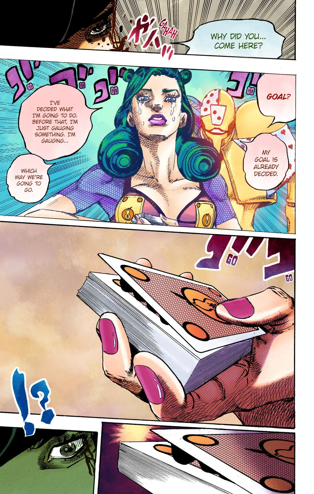 JoJo's Bizarre Adventure, Part 8: JoJolion Colored Manga, chapter 107, page 31