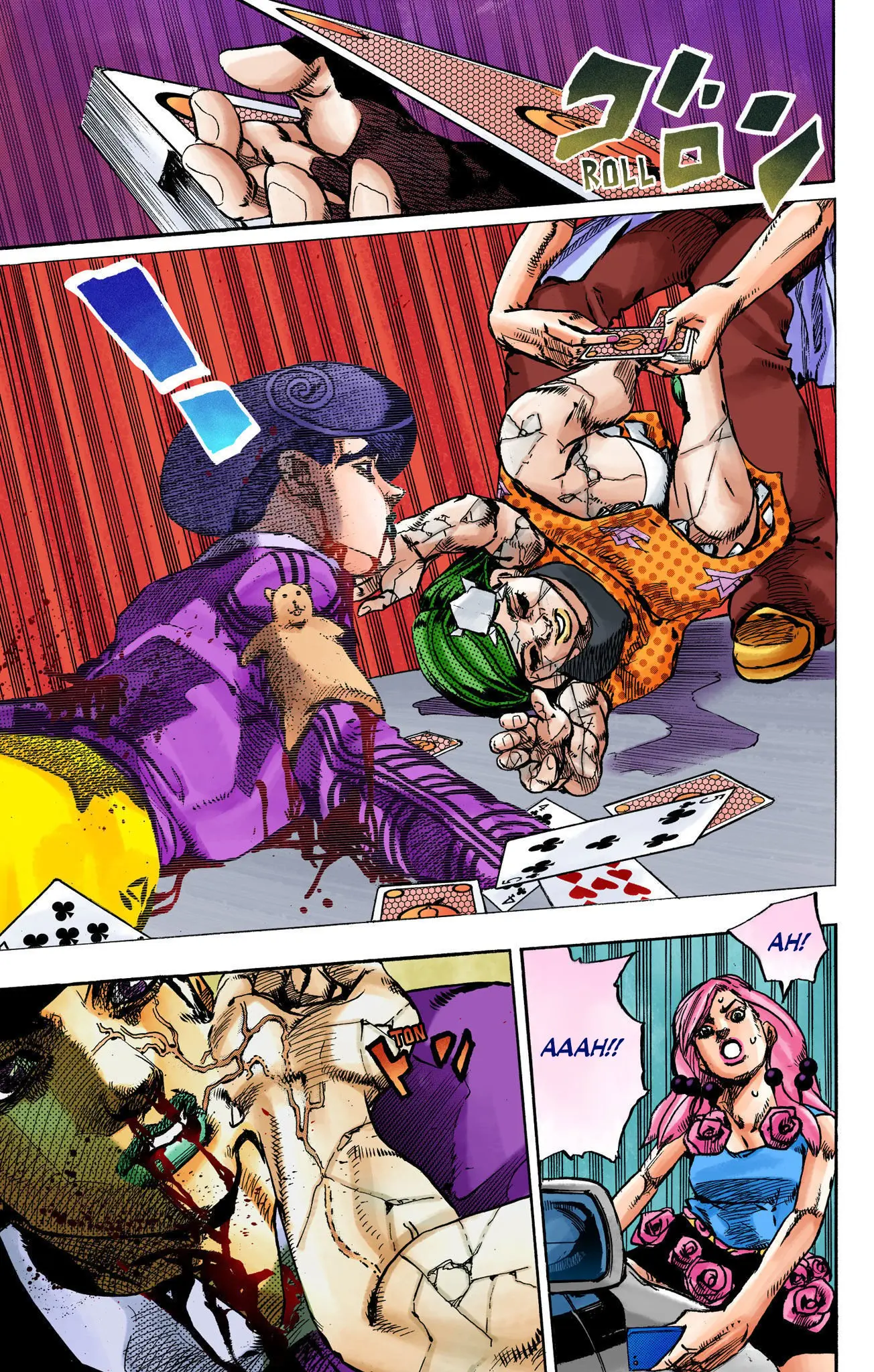 JoJo's Bizarre Adventure, Part 8: JoJolion Colored Manga, chapter 107, page 45