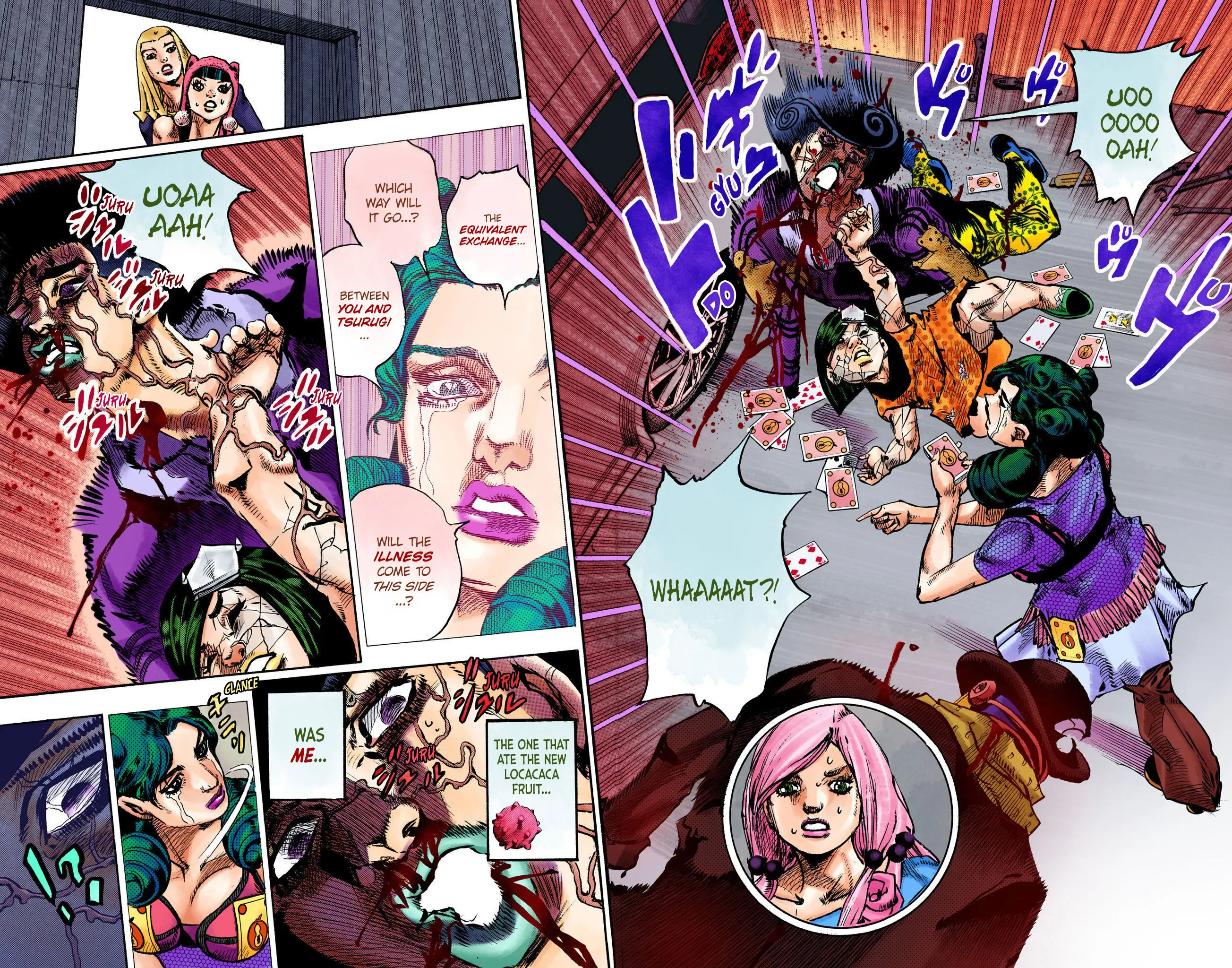 JoJo's Bizarre Adventure, Part 8: JoJolion Colored Manga, chapter 108, page 4