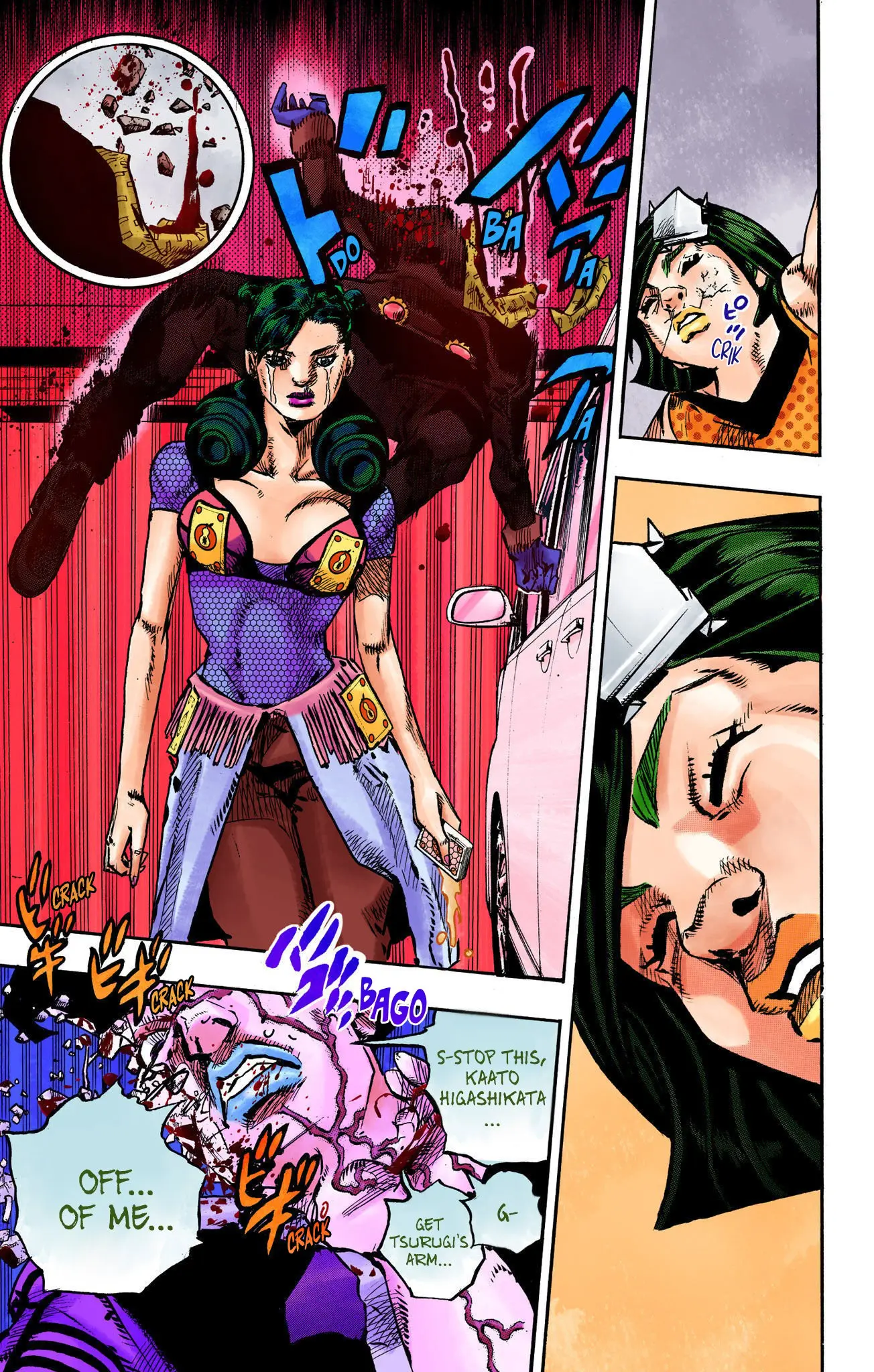 JoJo's Bizarre Adventure, Part 8: JoJolion Colored Manga, chapter 108, page 9