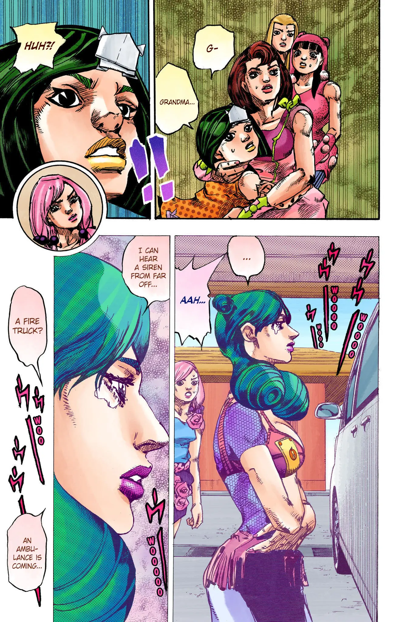 JoJo's Bizarre Adventure, Part 8: JoJolion Colored Manga, chapter 108, page 17
