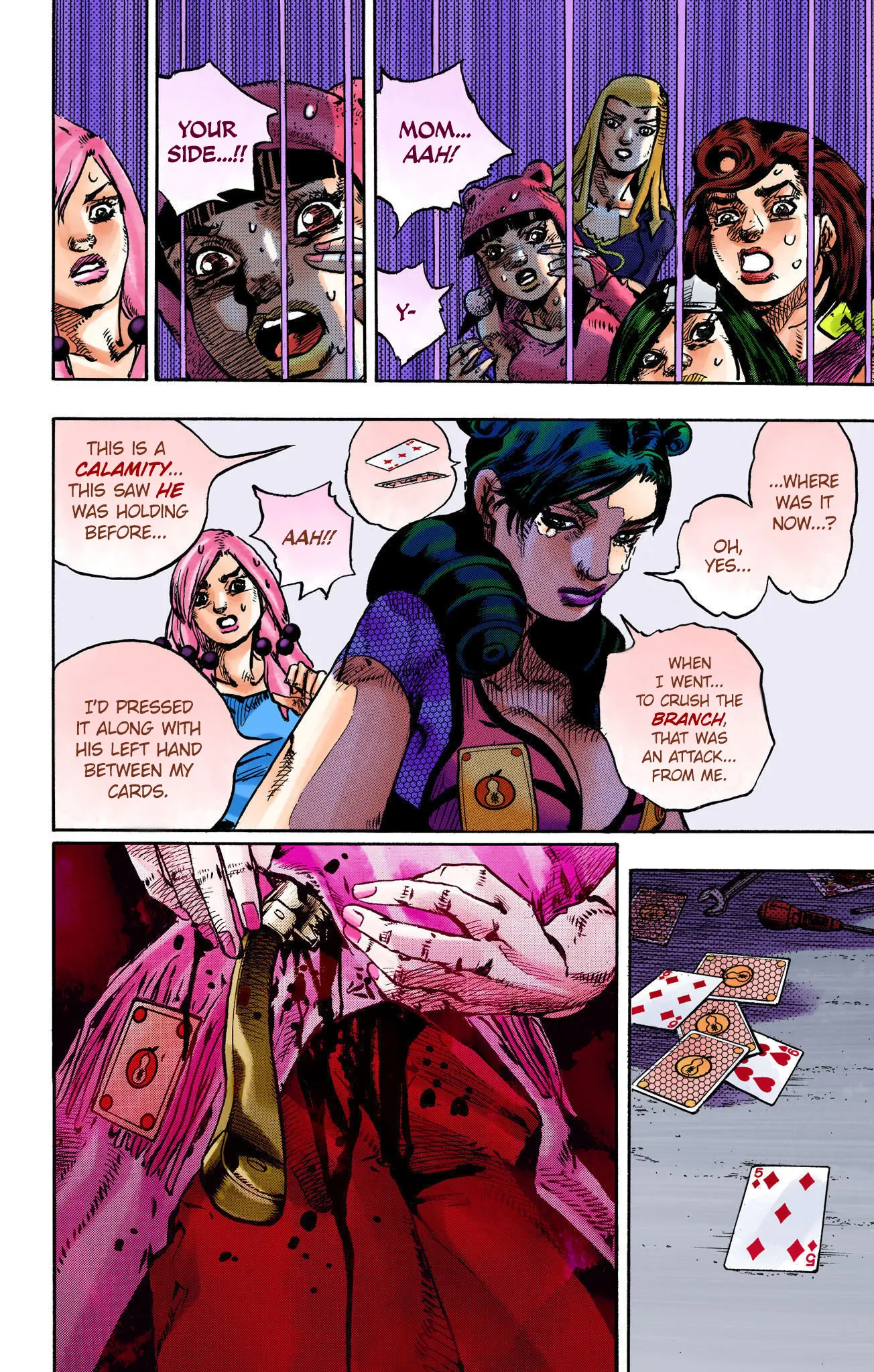 JoJo's Bizarre Adventure, Part 8: JoJolion Colored Manga, chapter 108, page 18