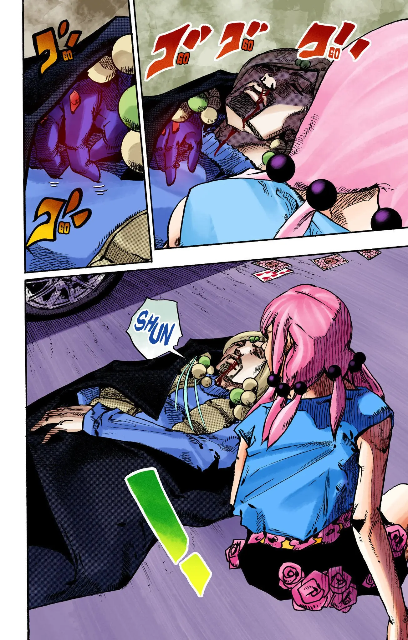 JoJo's Bizarre Adventure, Part 8: JoJolion Colored Manga, chapter 108, page 29