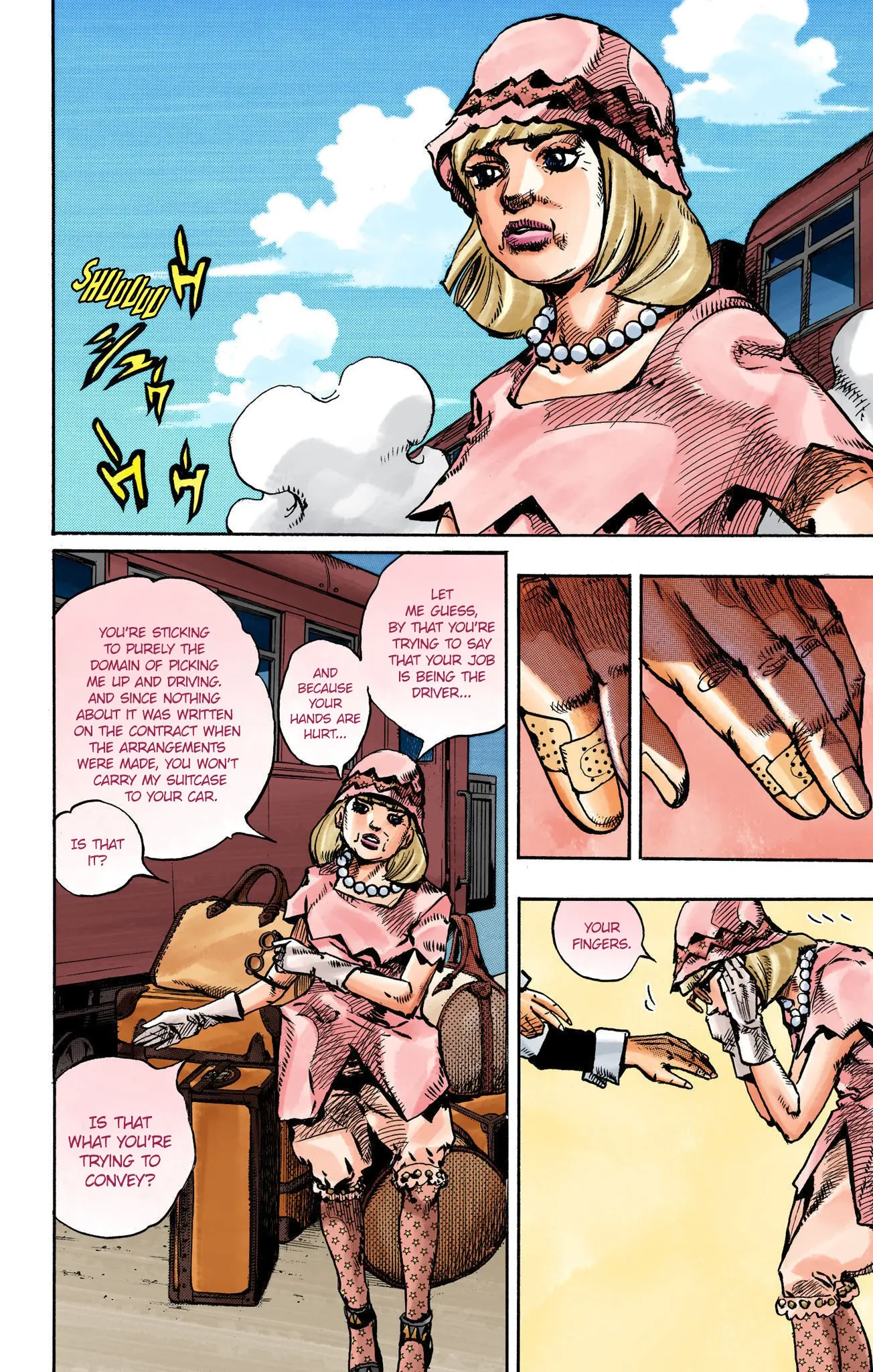 JoJo's Bizarre Adventure, Part 8: JoJolion Colored Manga, chapter 109, page 4