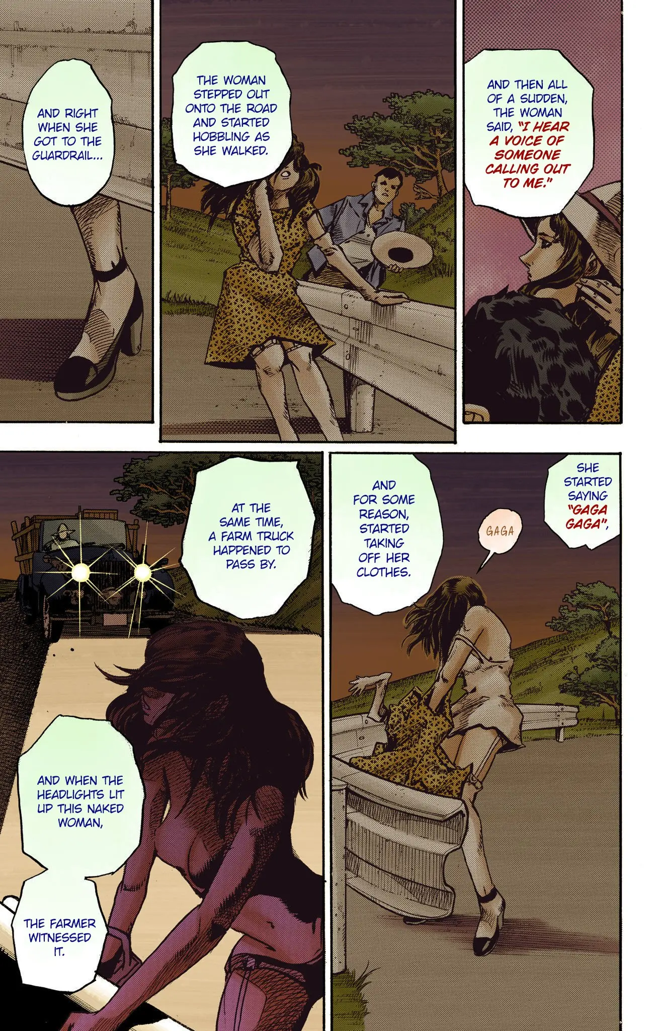 JoJo's Bizarre Adventure, Part 8: JoJolion Colored Manga, chapter 109, page 13