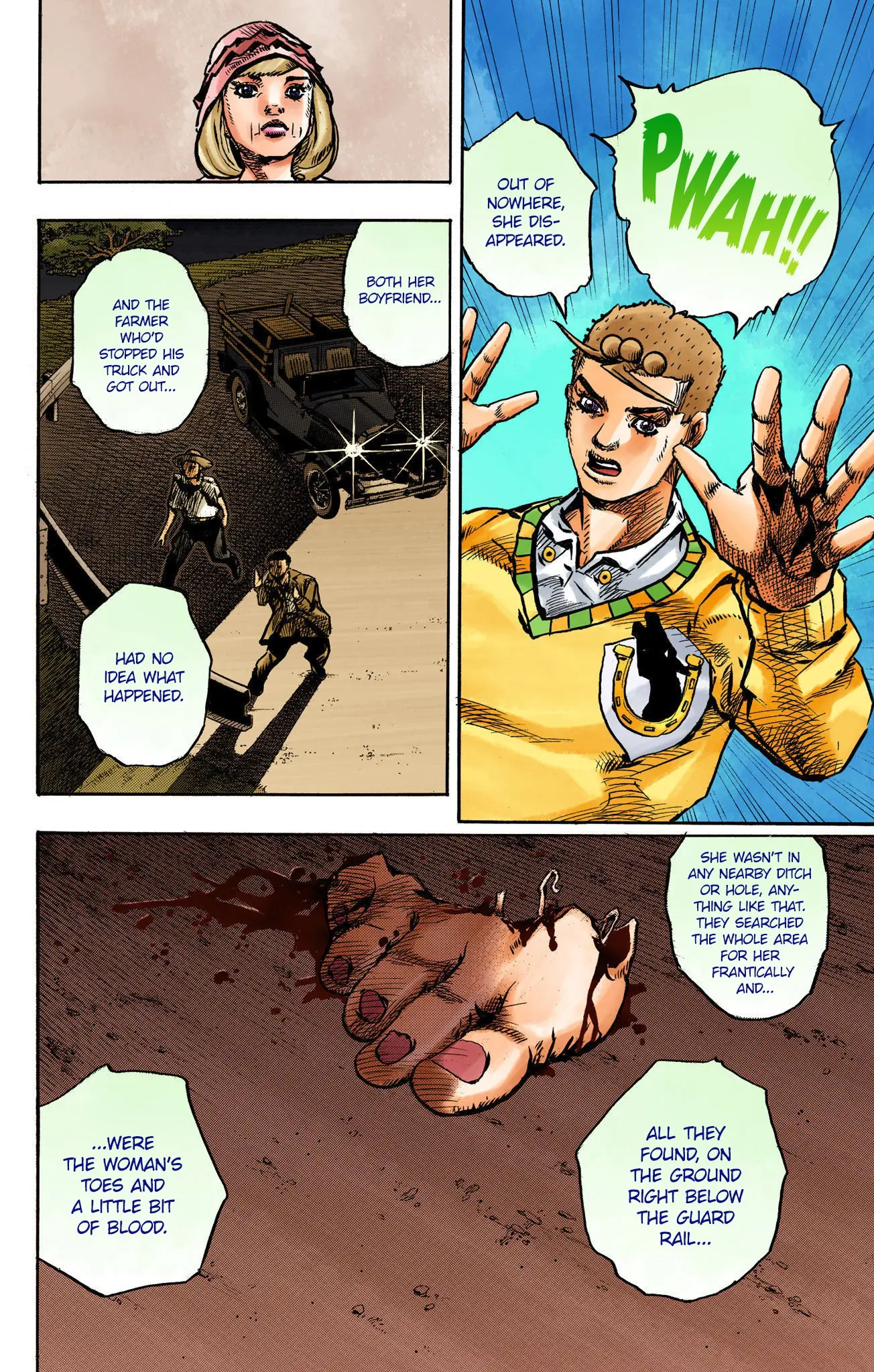 JoJo's Bizarre Adventure, Part 8: JoJolion Colored Manga, chapter 109, page 14