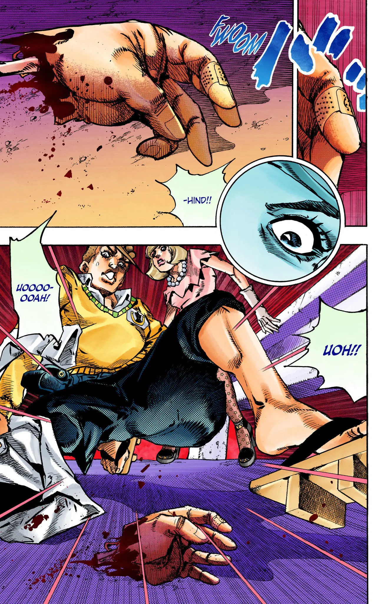 JoJo's Bizarre Adventure, Part 8: JoJolion Colored Manga, chapter 109, page 30