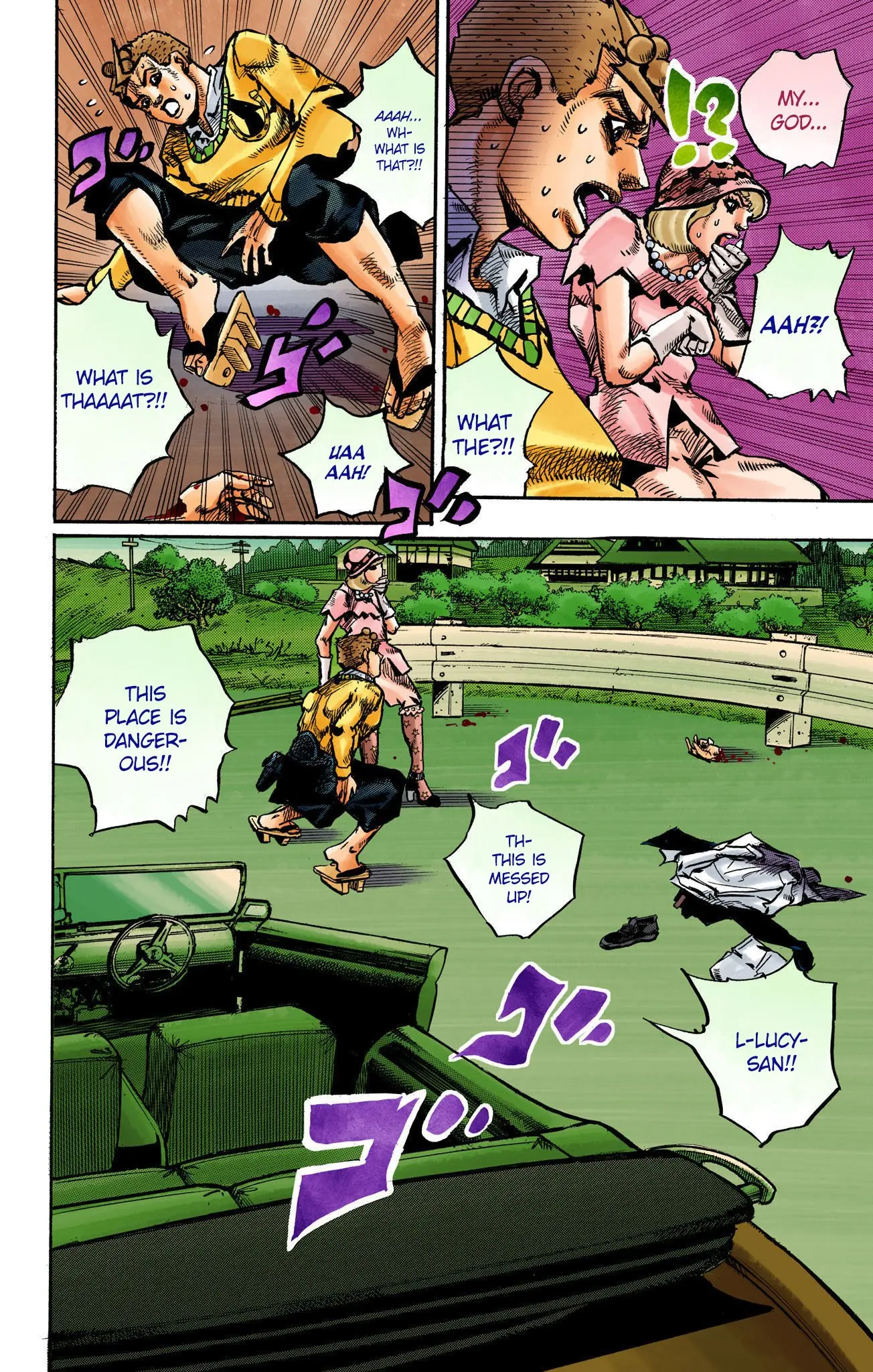 JoJo's Bizarre Adventure, Part 8: JoJolion Colored Manga, chapter 109, page 31