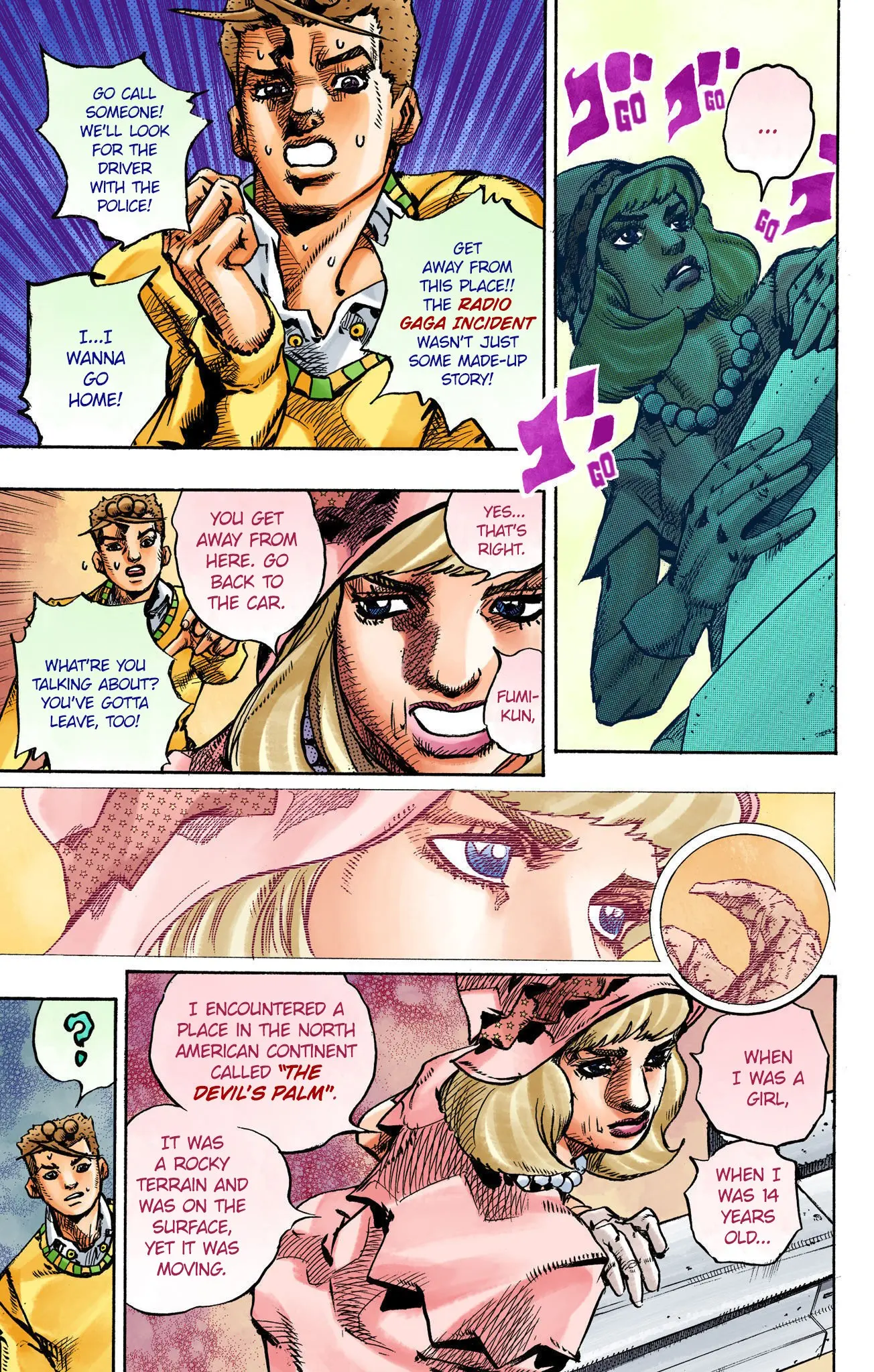JoJo's Bizarre Adventure, Part 8: JoJolion Colored Manga, chapter 109, page 32