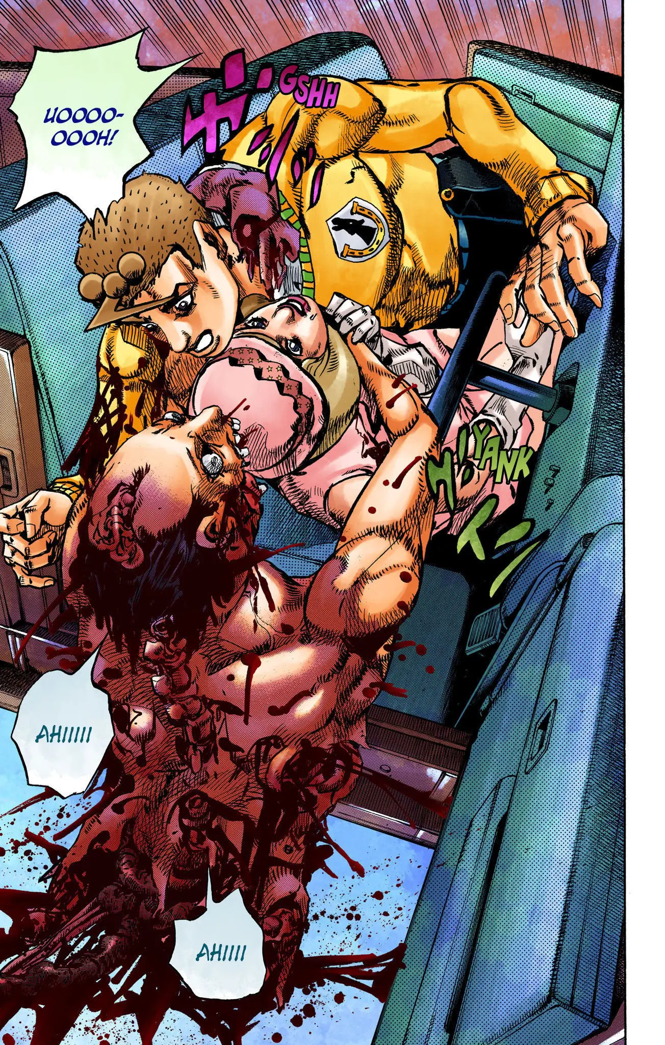 JoJo's Bizarre Adventure, Part 8: JoJolion Colored Manga, chapter 110 END, page 10