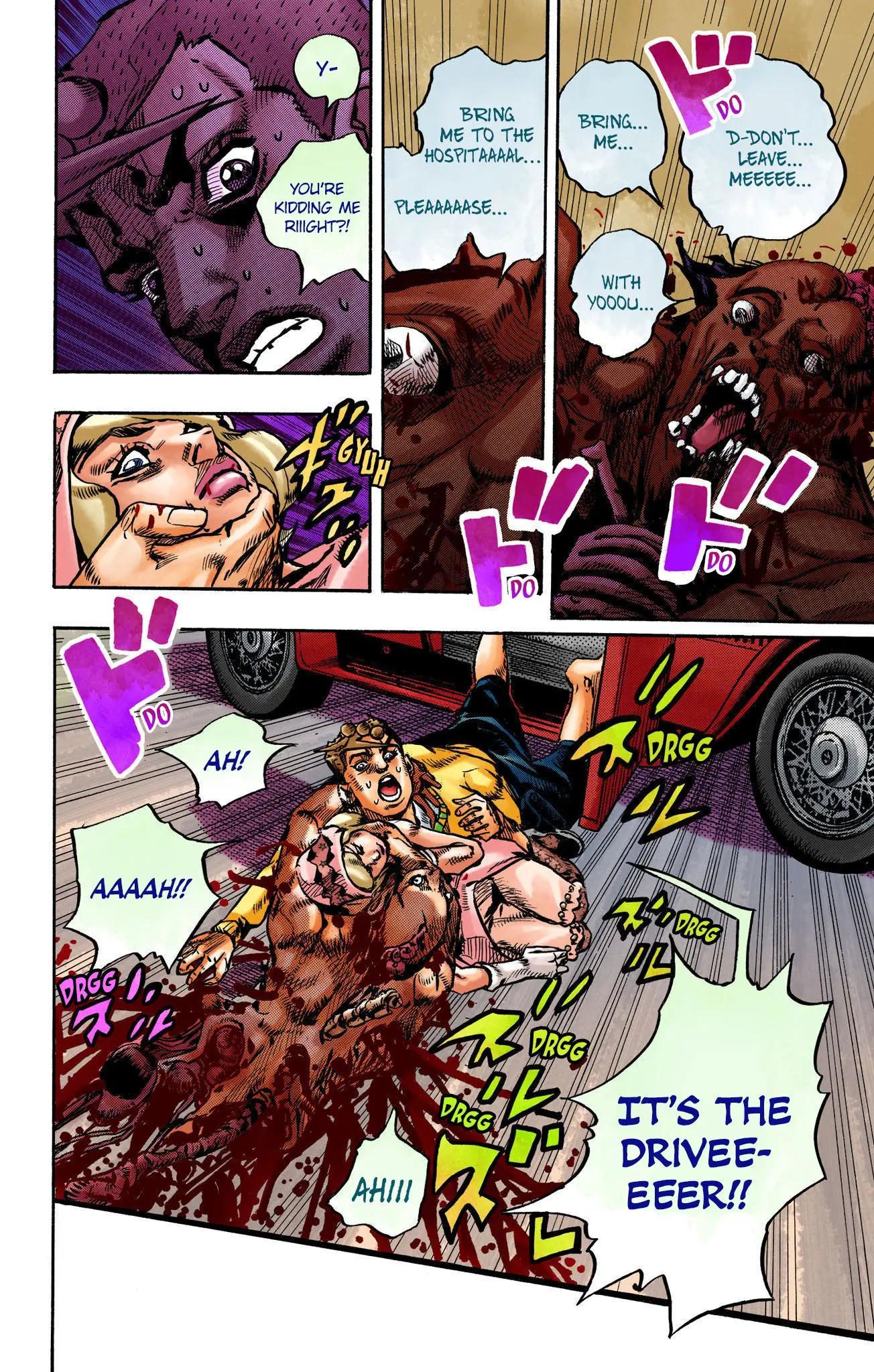 JoJo's Bizarre Adventure, Part 8: JoJolion Colored Manga, chapter 110 END, page 11