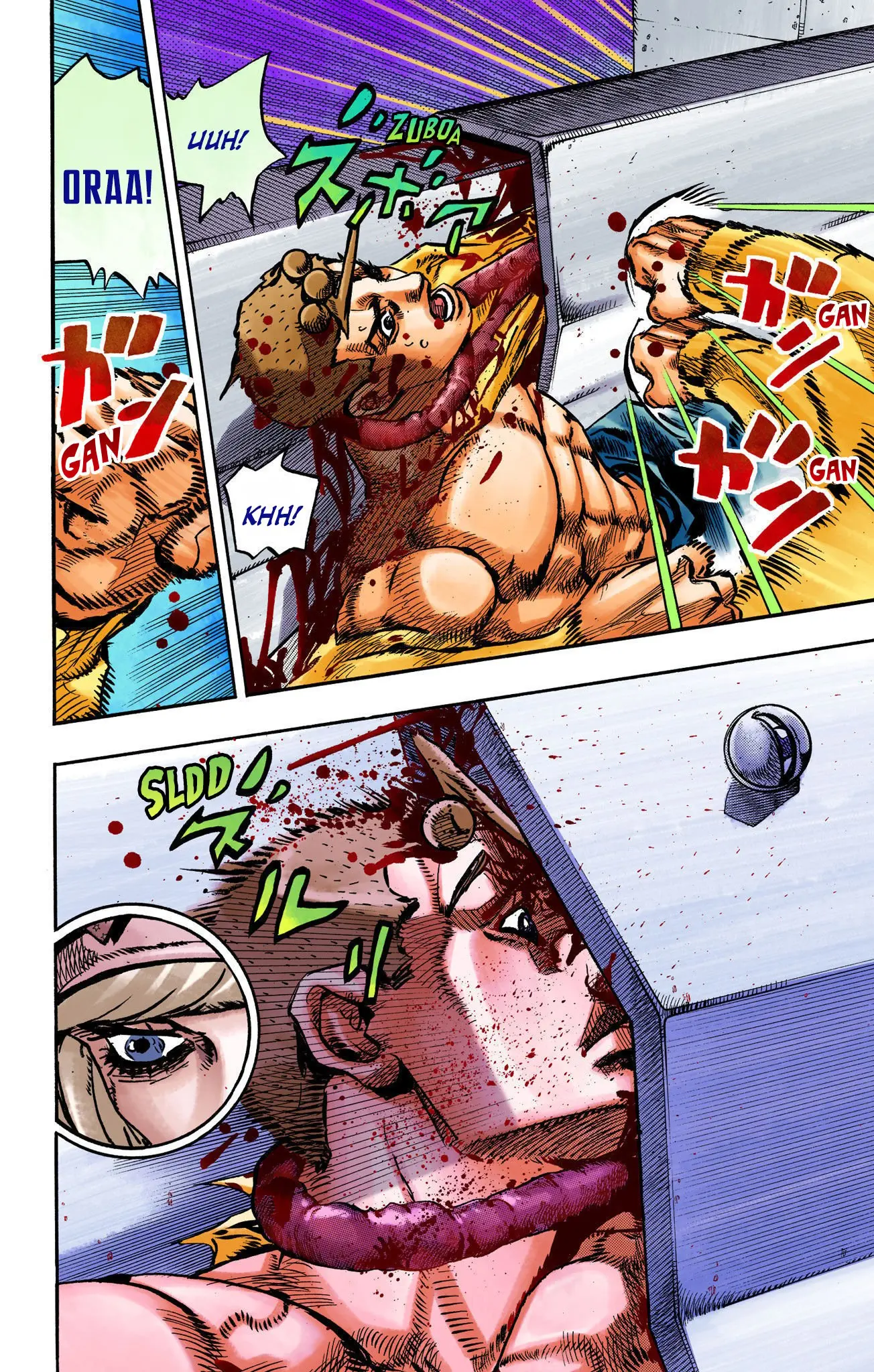 JoJo's Bizarre Adventure, Part 8: JoJolion Colored Manga, chapter 110 END, page 17