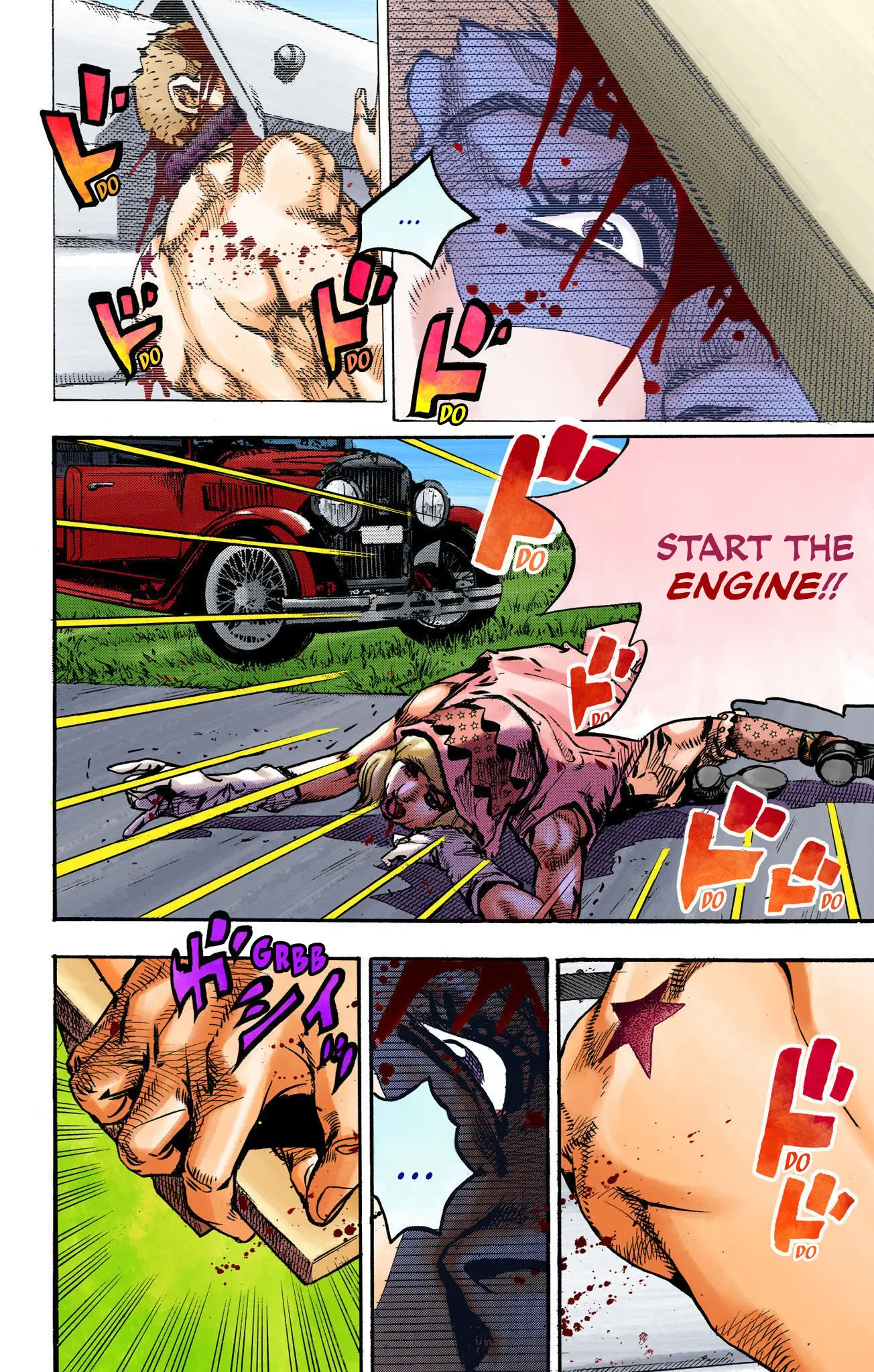 JoJo's Bizarre Adventure, Part 8: JoJolion Colored Manga, chapter 110 END, page 19
