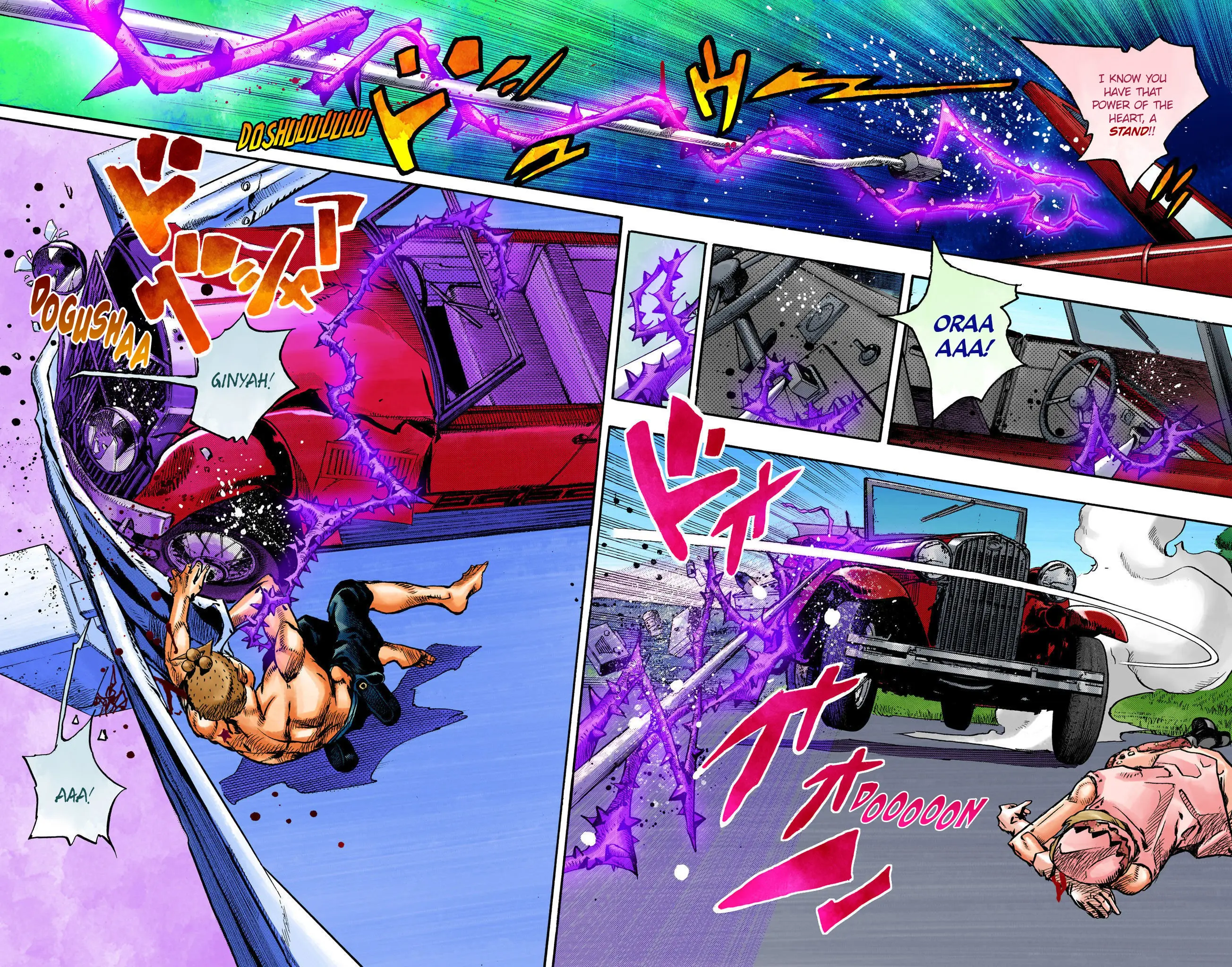JoJo's Bizarre Adventure, Part 8: JoJolion Colored Manga, chapter 110 END, page 22