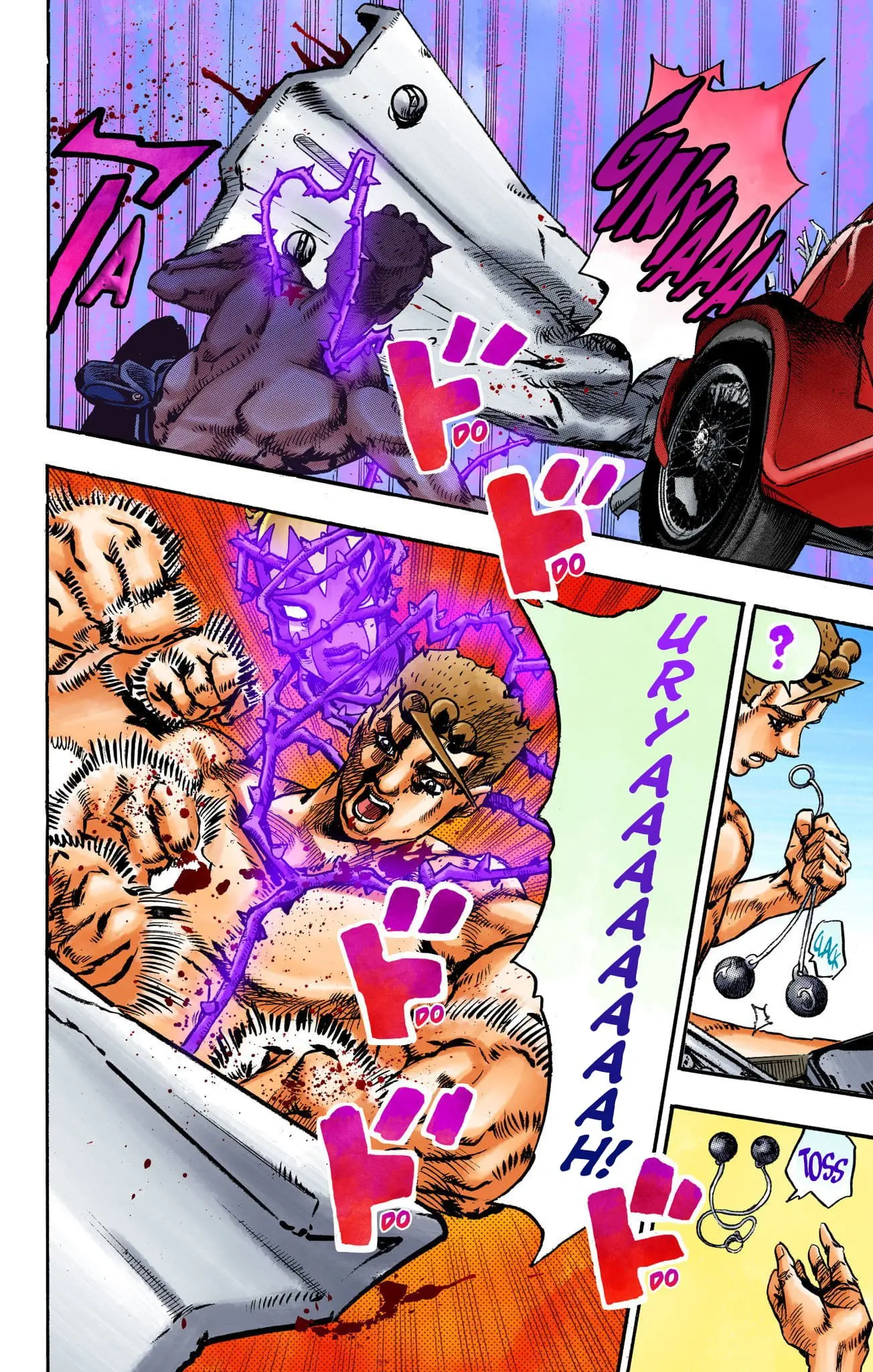 JoJo's Bizarre Adventure, Part 8: JoJolion Colored Manga, chapter 110 END, page 23