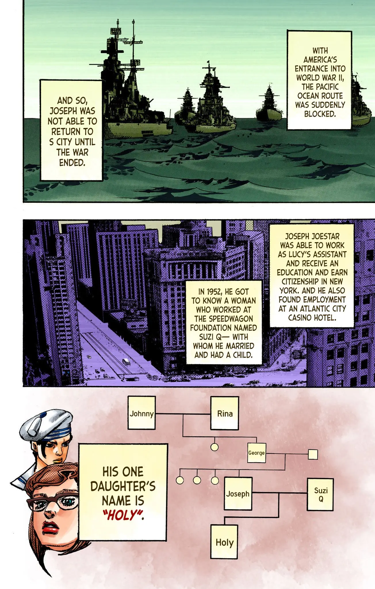 JoJo's Bizarre Adventure, Part 8: JoJolion Colored Manga, chapter 110 END, page 29