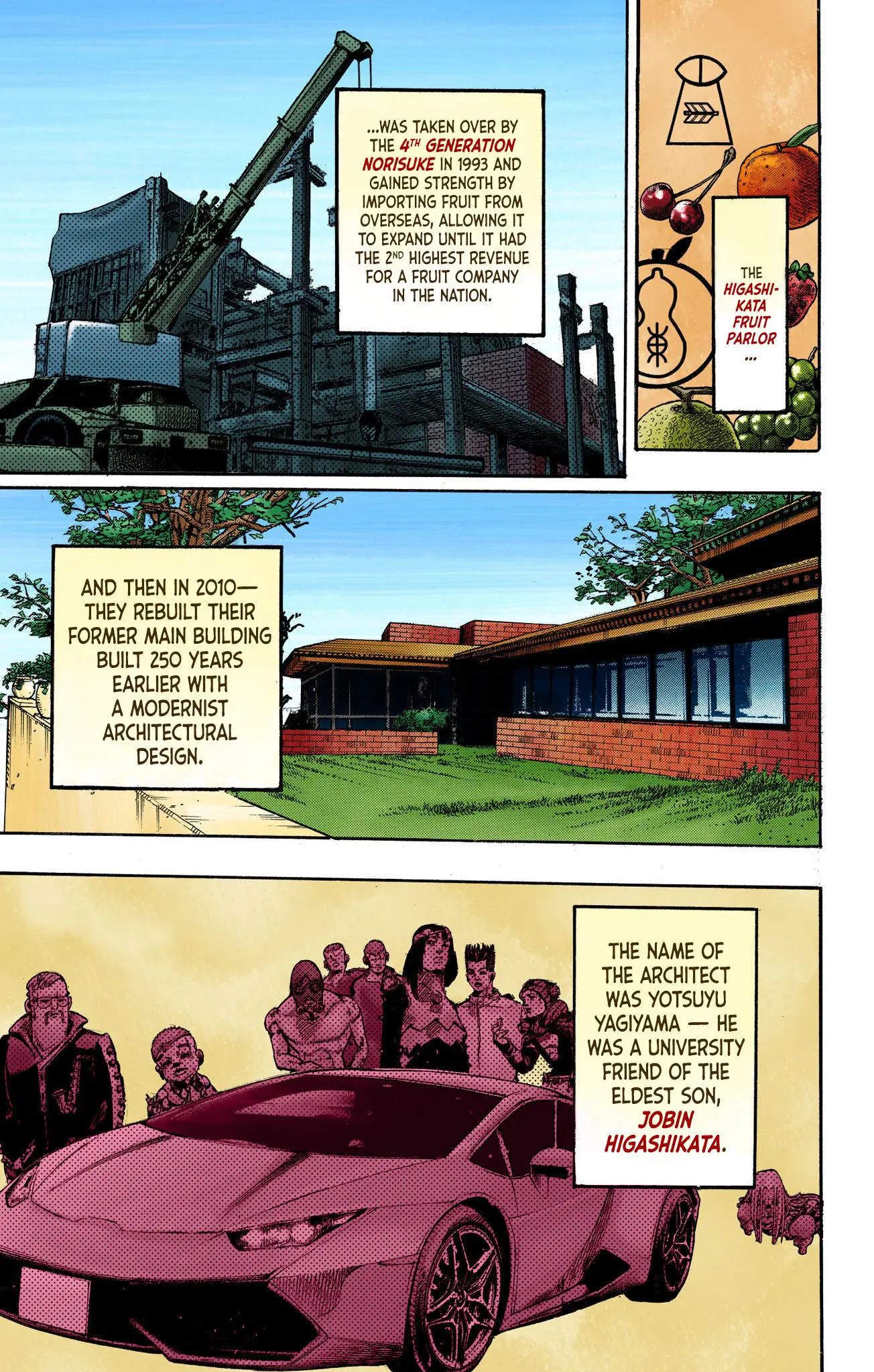 JoJo's Bizarre Adventure, Part 8: JoJolion Colored Manga, chapter 110 END, page 30