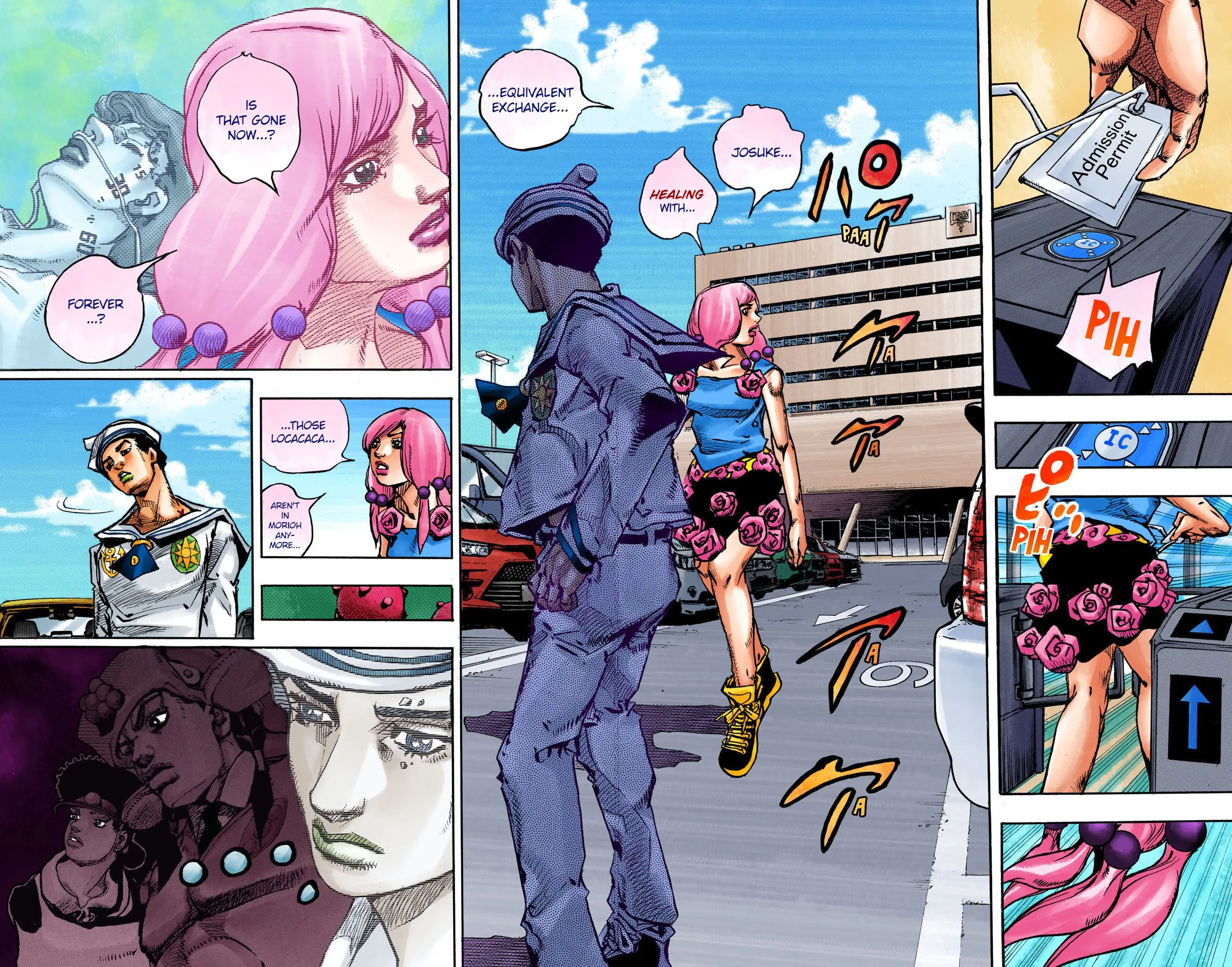 JoJo's Bizarre Adventure, Part 8: JoJolion Colored Manga, chapter 110 END, page 31