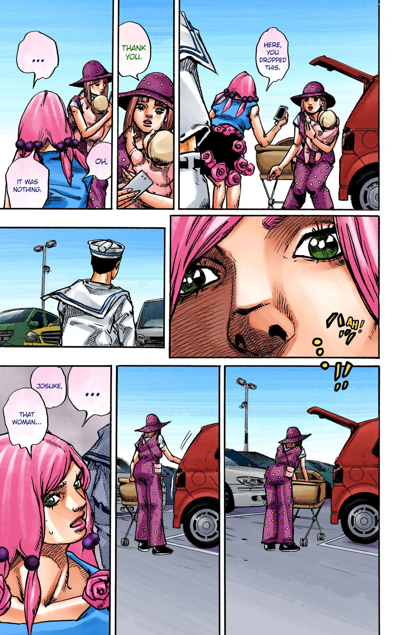 JoJo's Bizarre Adventure, Part 8: JoJolion Colored Manga, chapter 110 END, page 33
