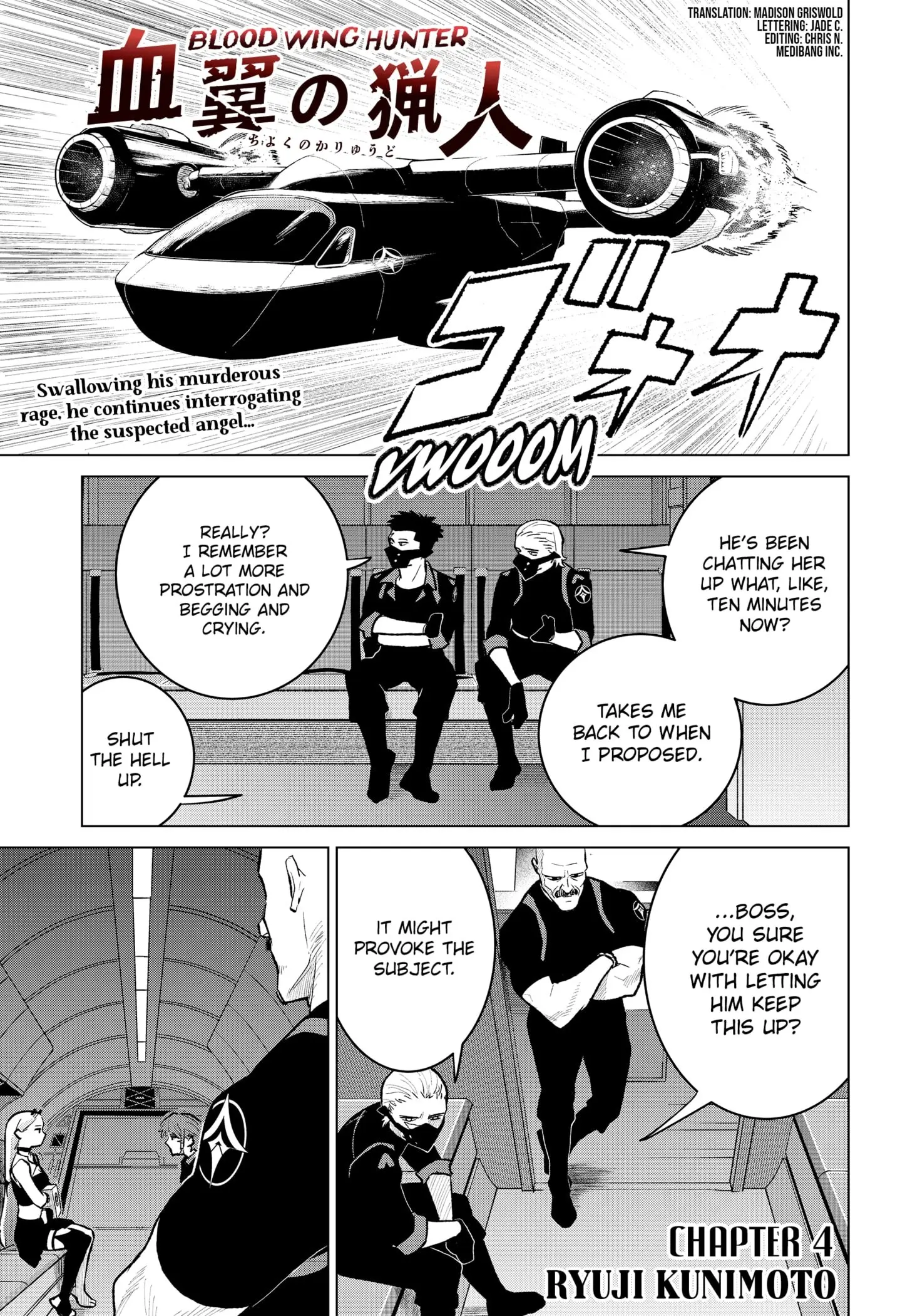 Blood Wing Hunter, chapter 4, page 1