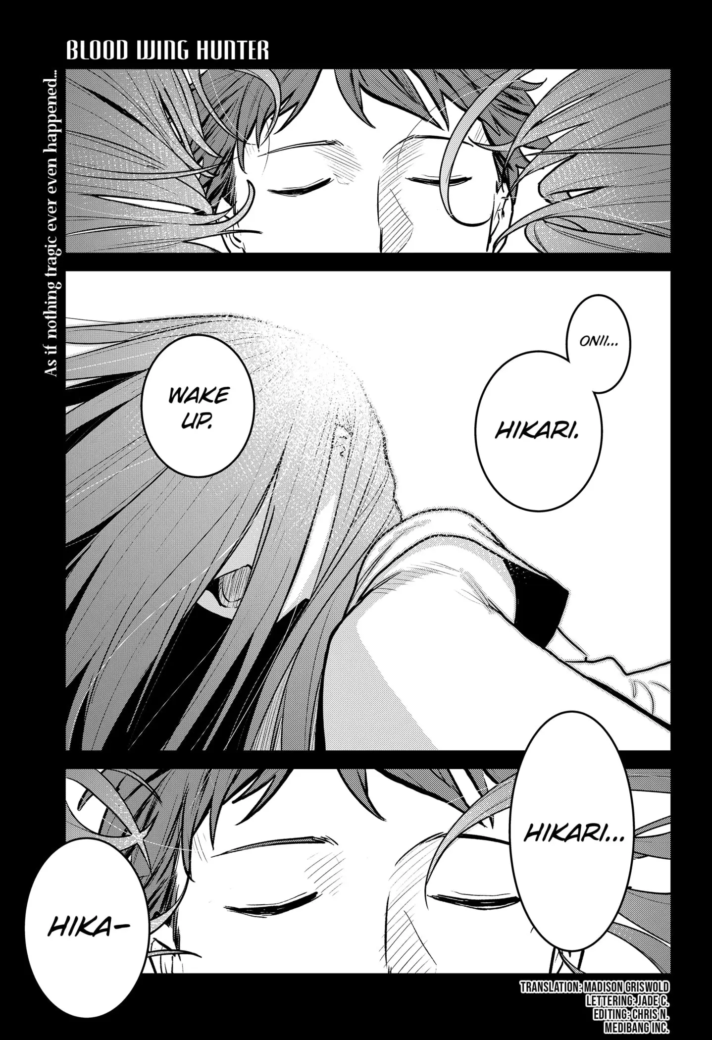 Blood Wing Hunter, chapter 2, page 1